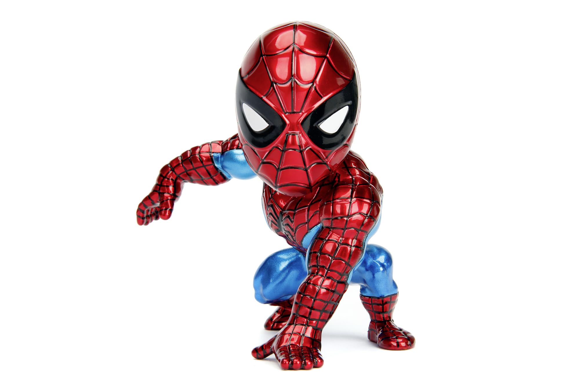 Jada Toys Spider-Man 4 Inch Classic Die-Cast Action Figure | Unisex Children