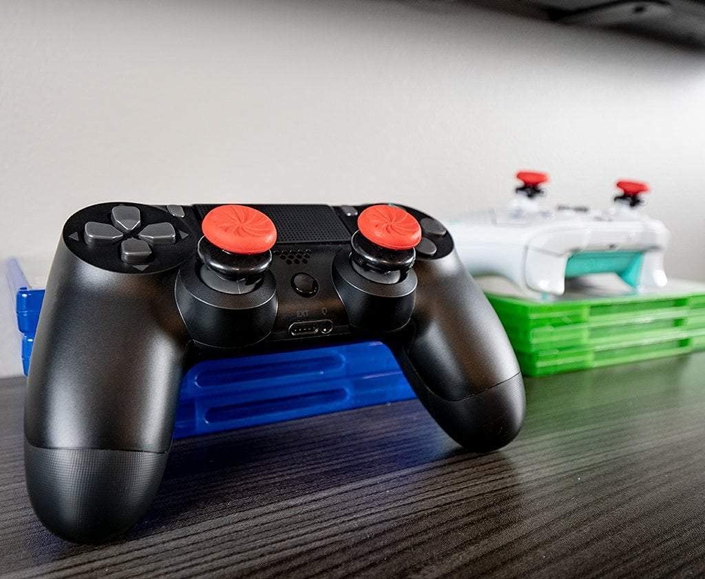 KontrolFreek FPS Freek Inferno Thumbsticks for PS4 & PS5 | High-Rise, Red