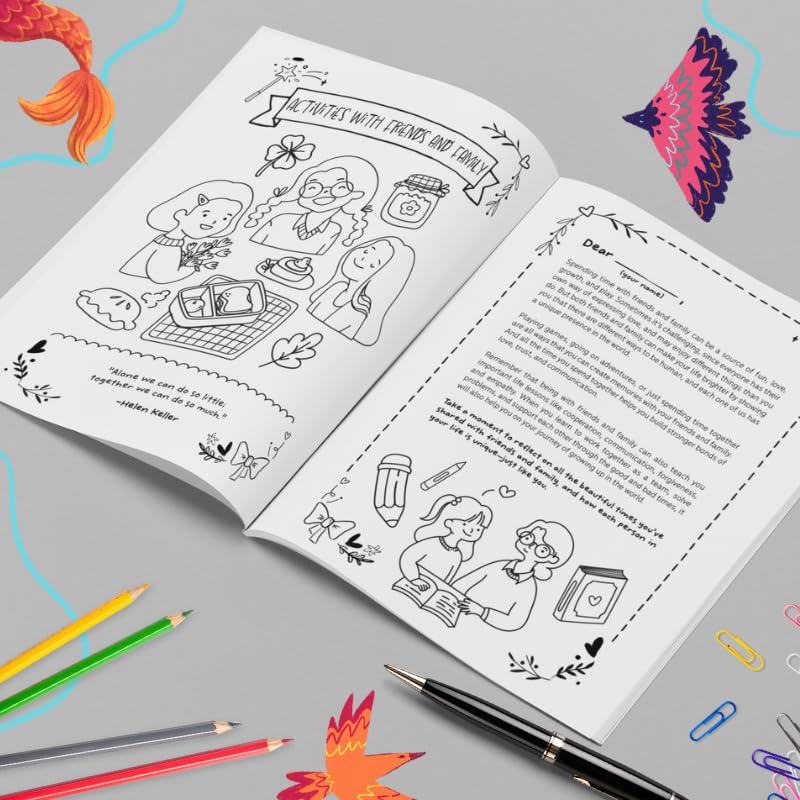 Special Art My Creative Diary for Girls | Journal Writing & Activities | Ages 6-9 3