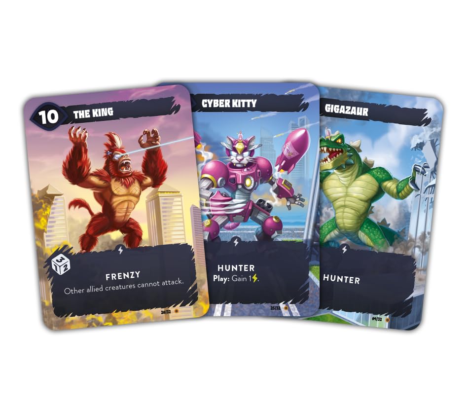 Nerdlab Games Mindbug x King of Tokyo Strategy Card Game Crossover for 2 Players 8+ 3