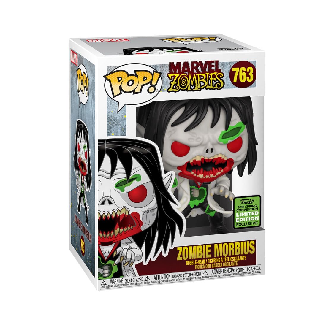 Funko Pop! Marvel Zombies – Zombie Morbius Vinylfigur (Exklusiv #763) 3