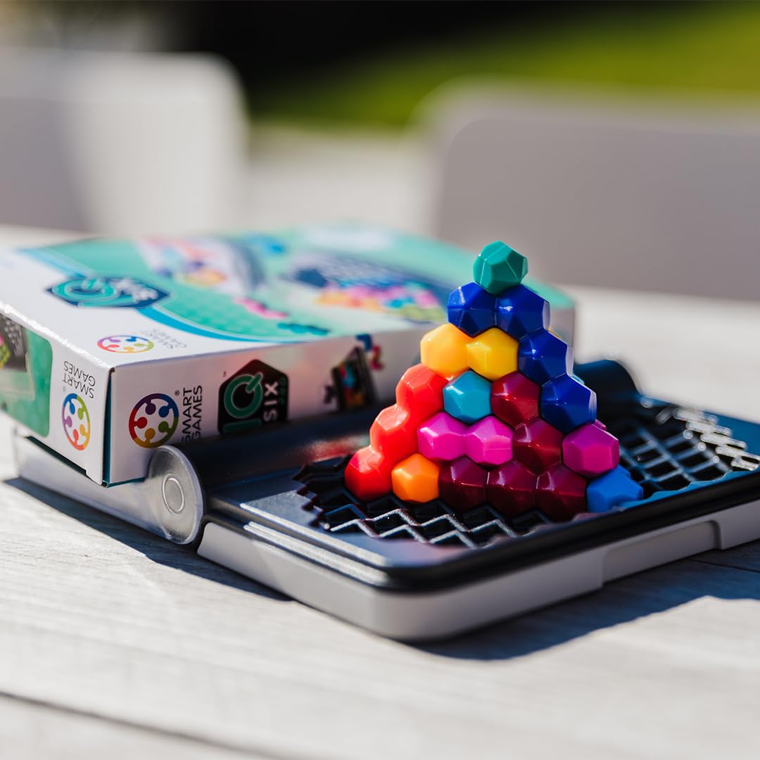 SmartGames IQ Six PRO Electronic Game - Multicolor Plastic | Portable | Ages 8+ 9