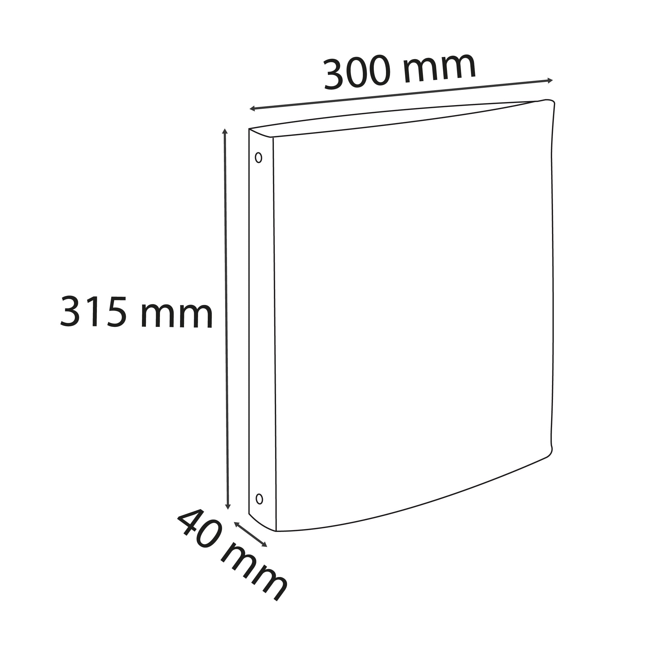 Exacompta Aquarel D-Ring Binder - 4 Rings, 25mm Capacity, A4 Size, Pastel Green | FSC Certified 6