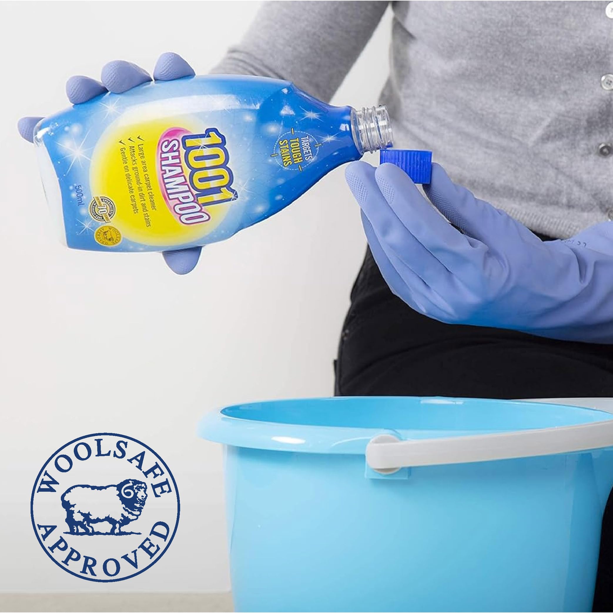 1001 Carpet Shampoo - Deep Cleaning for High Traffic Areas | 500 ml Liquid 4