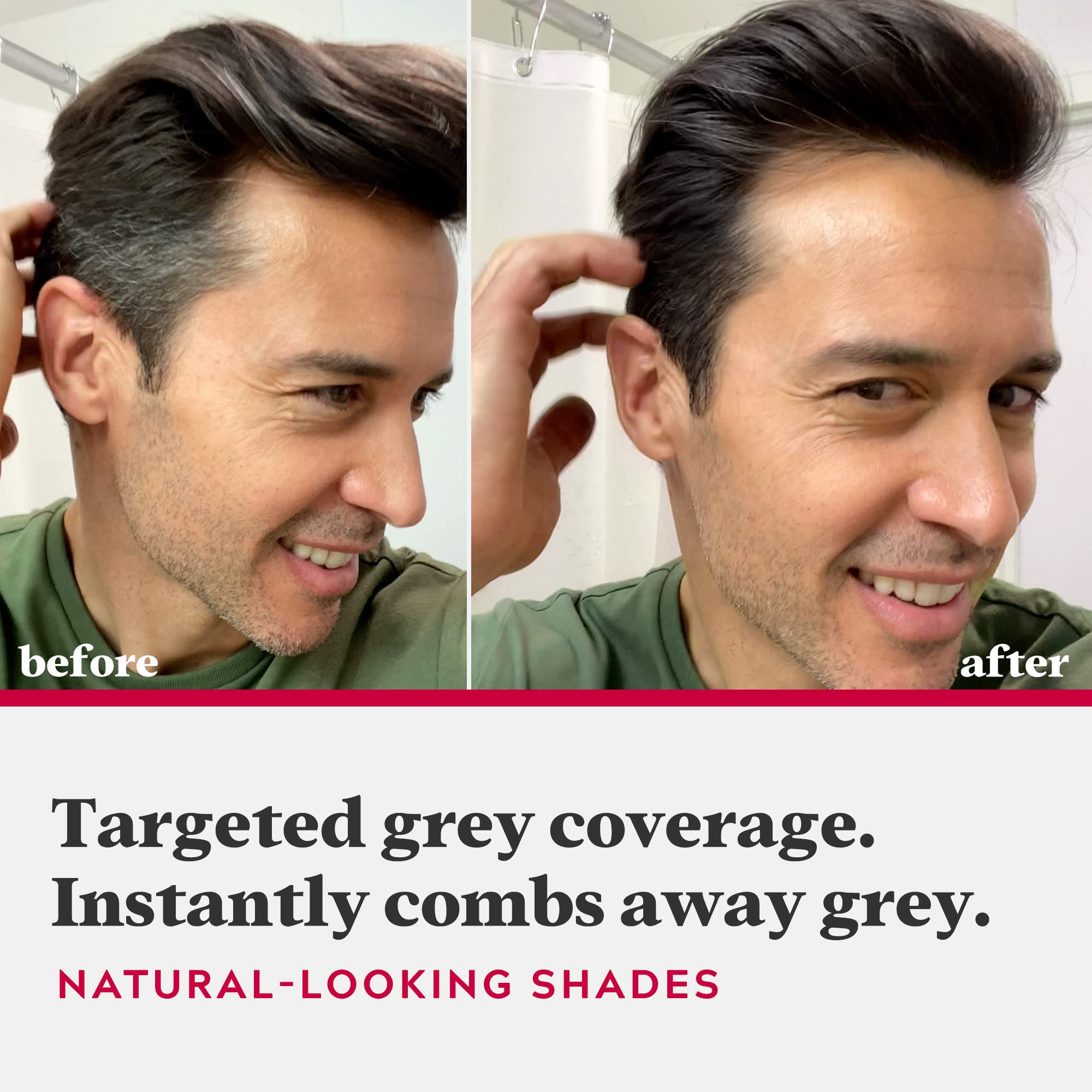 Just for Men Ultra Medium Brown Hair Colour Dye - Comb-In Applicator for Grey Coverage (A35) 3