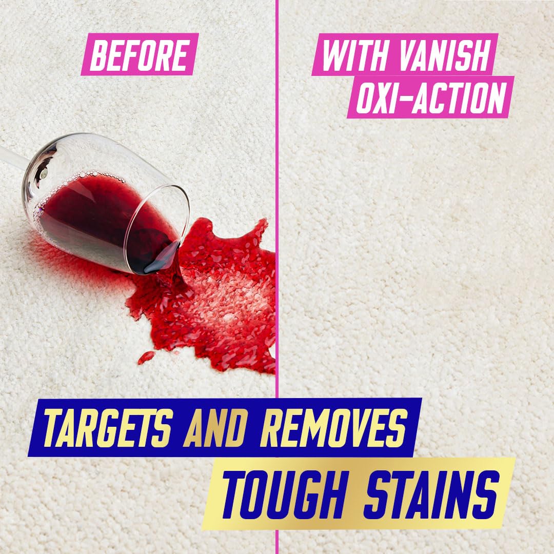 Vanish Oxi Action Carpet Stain Remover Serum with Scrubbing Head - 195ml 6