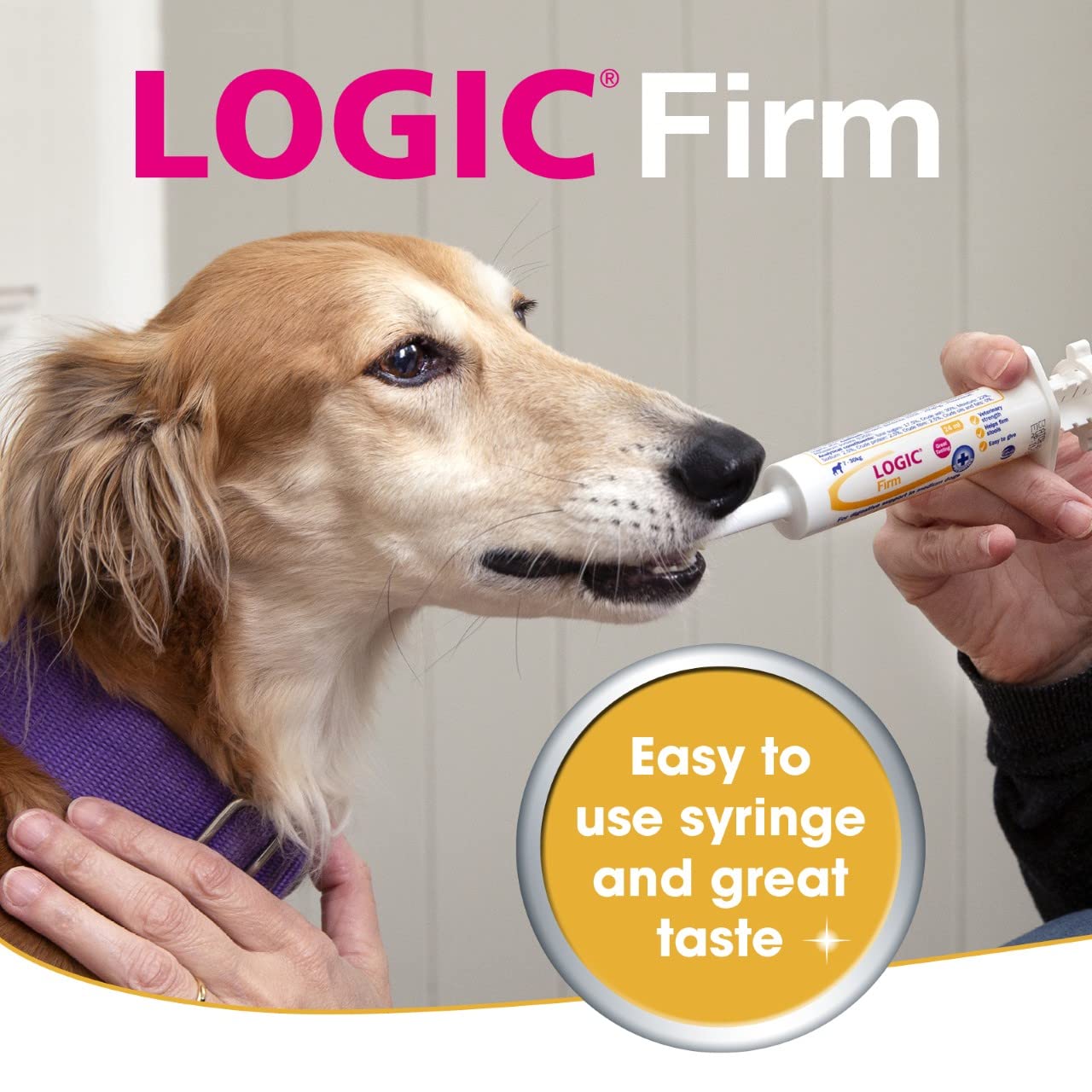 Logic Firm Digestive Support Paste for Dogs - Restores Function & Firms Stools | Medium Size 3