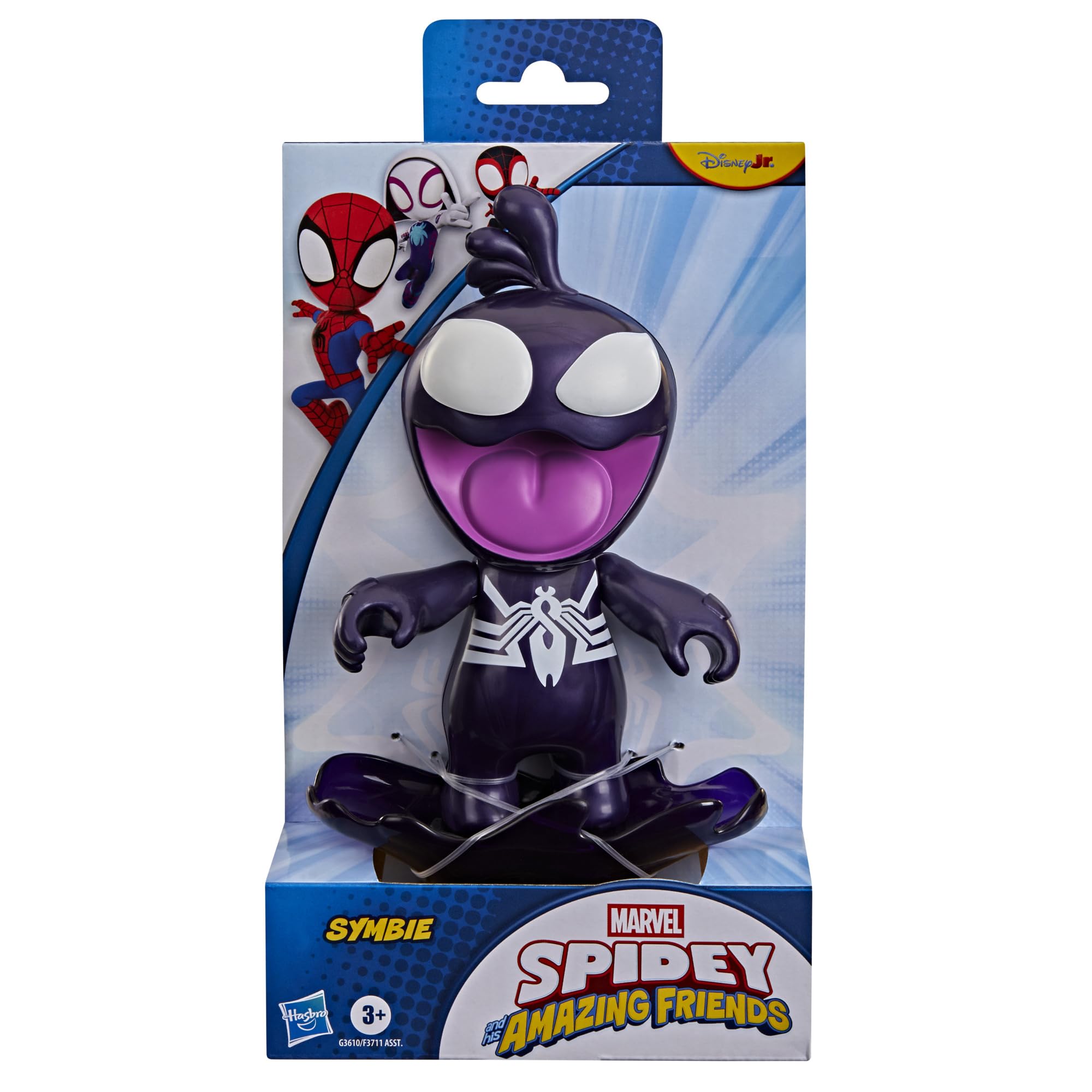 SPIDEY AND HIS AMAZING FRIENDS Symbie Action Figure - 7.25 Inch, Ages 3+ 4
