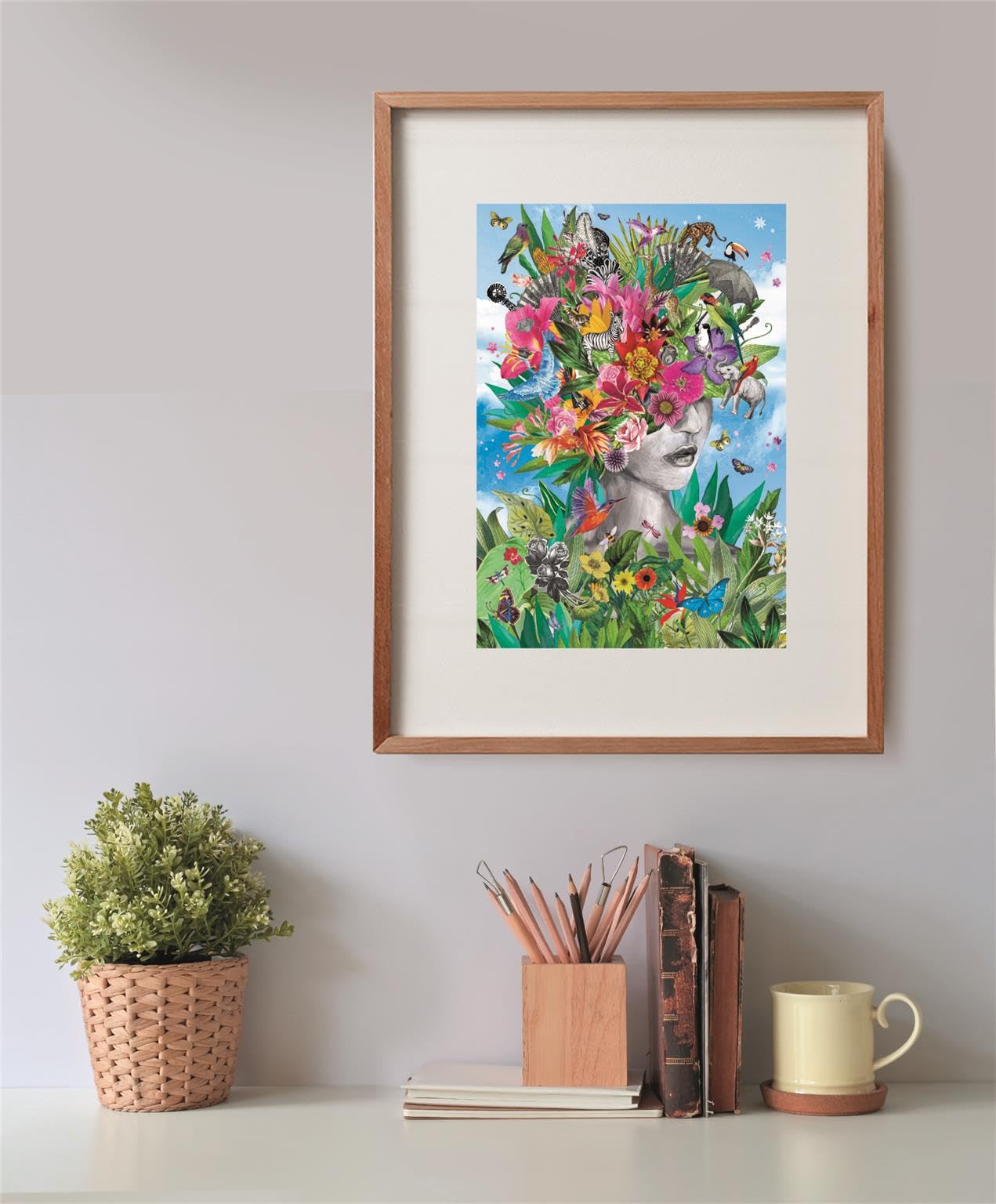 Clementoni Jigsaw Puzzle 500 Pieces Head in the Jungle | 49 x 36 cm | Adult 5