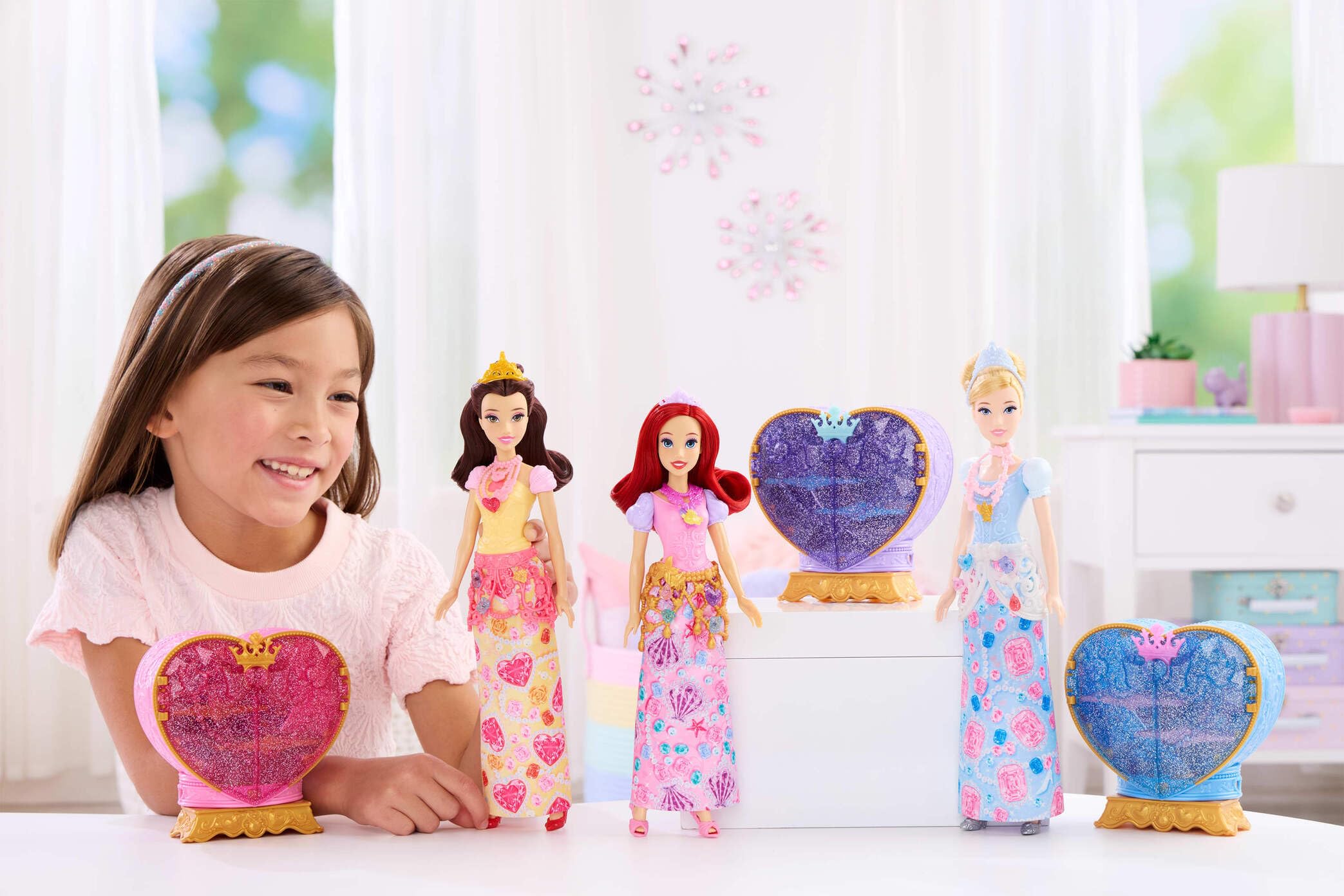 Mattel Disney Princess Jewel Reveal Cinderella Doll - Ages 3+ | Multicolor | Plastic 2