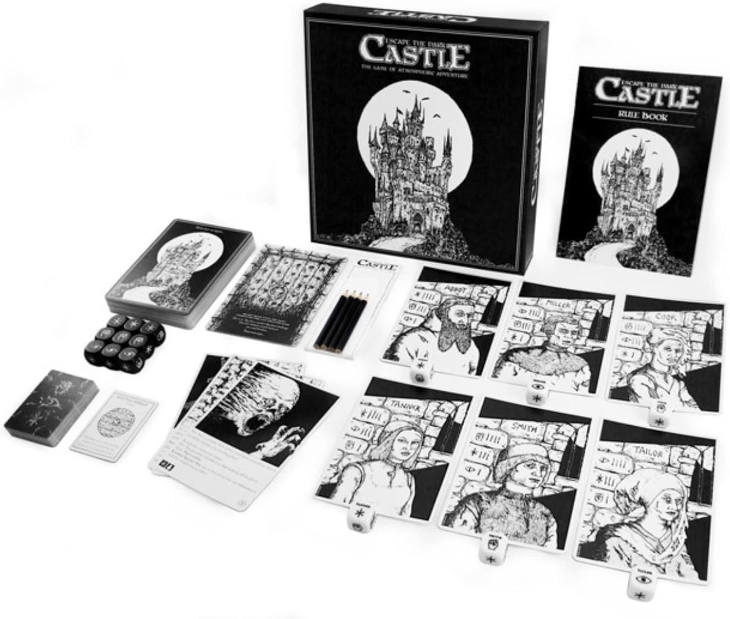 Themeborne Escape the Dark Castle Brettspiel 5