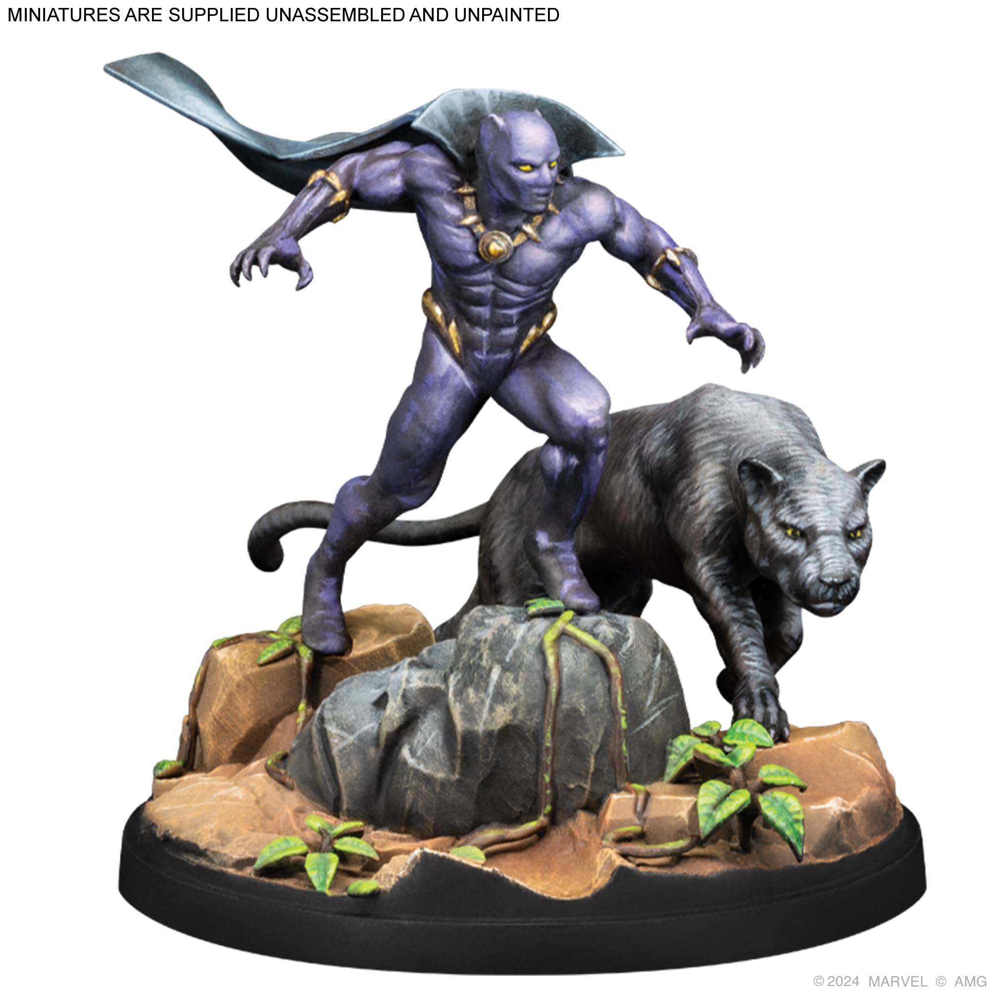 Atomic Mass Games Marvel: Crisis Protocol Black Panther Chosen of Bast &amp; Namor Miniatures Erweiterung 6