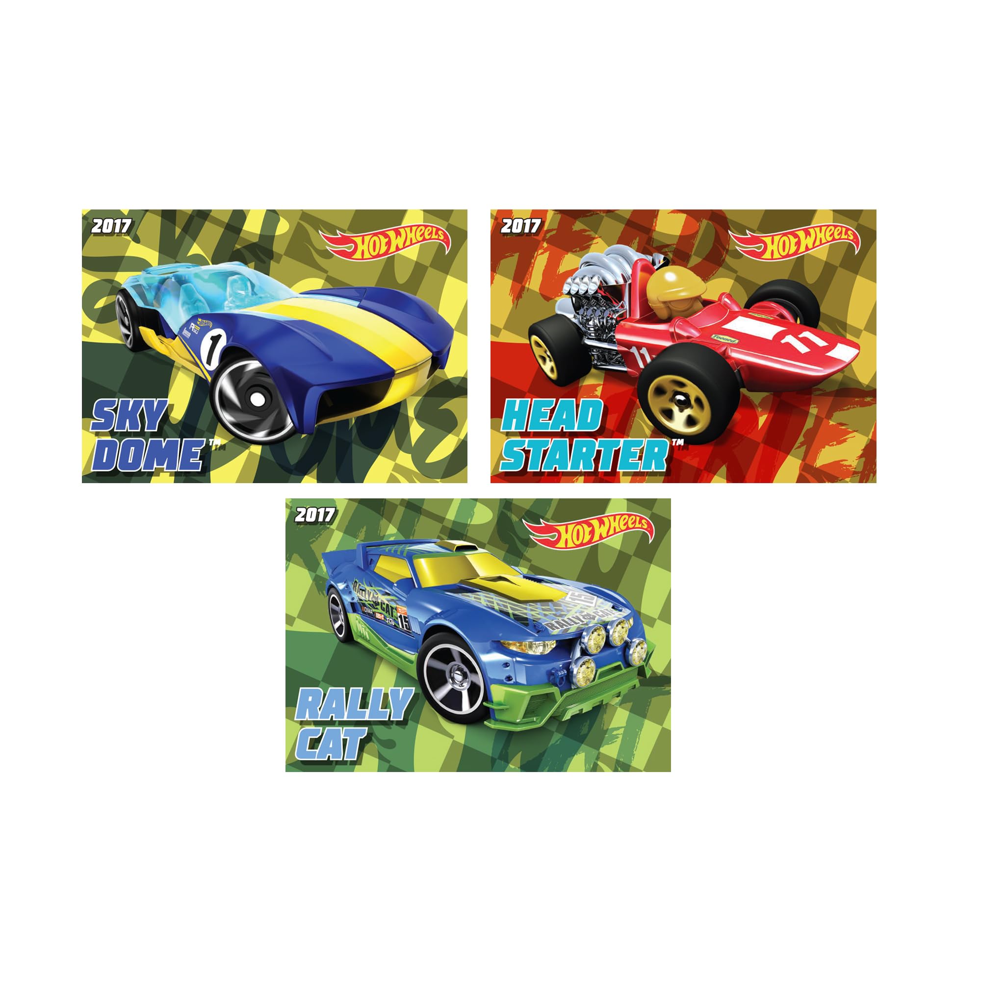 Panini Hot Wheels On The Road Trading Card Collection - Starter Pack