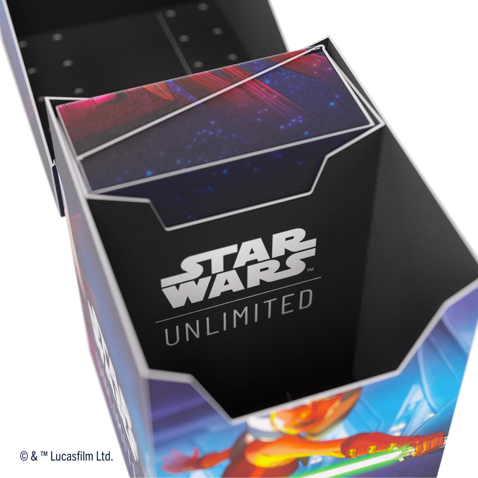 Gamegenic Star Wars: Unlimited Soft Crate - Ahsoka Tano/General Grievous | Holds 60 Double Sleeved Cards 5