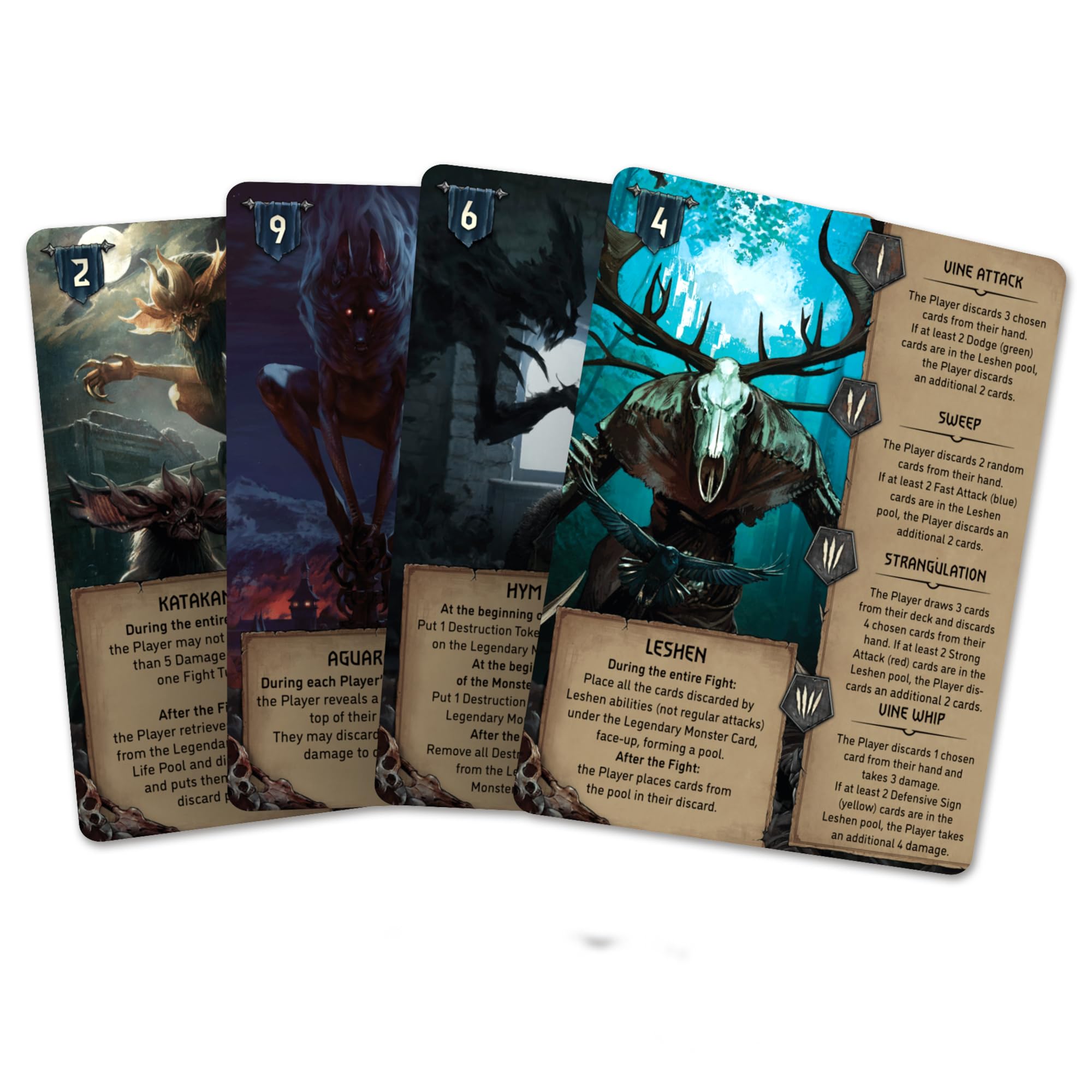 Rebel Go On Board - The Witcher Path of Destiny Legendary Monsters Expansion | 5 Players | 45 Min 3