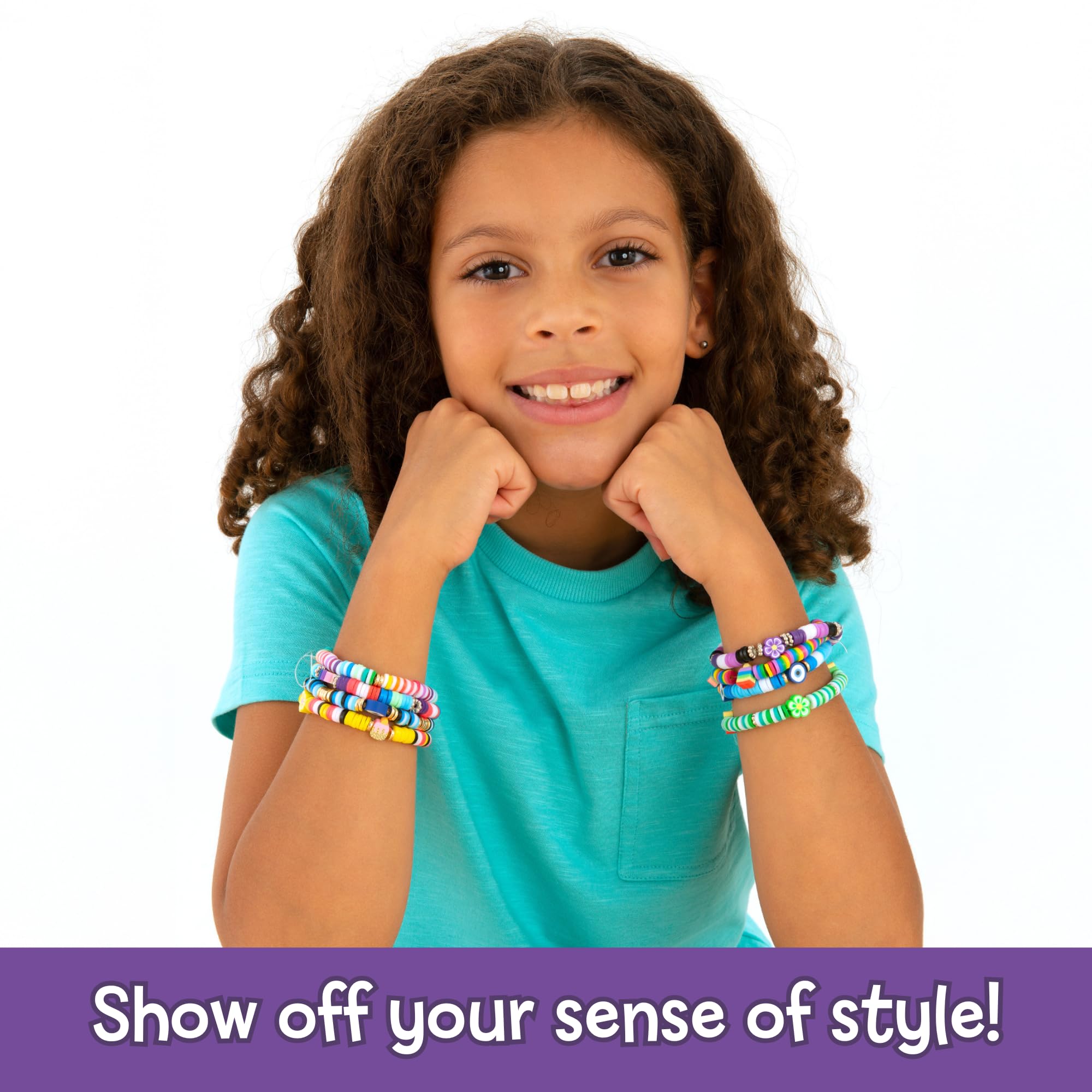 Galt Happy Bracelets Jewellery Making Kit - 2000+ Beads | Ages 6+ 6