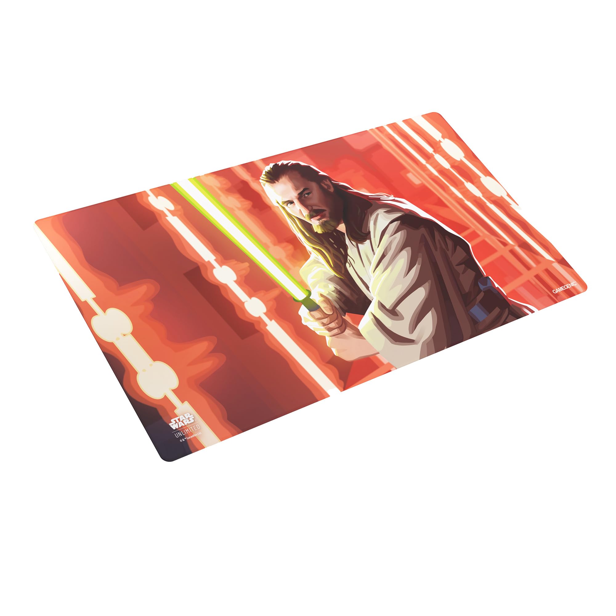 Gamegenic Star Wars: Unlimited Game Mat Set 5 - Qui-Gon Jinn | 61 x 35 cm | Unisex Adult