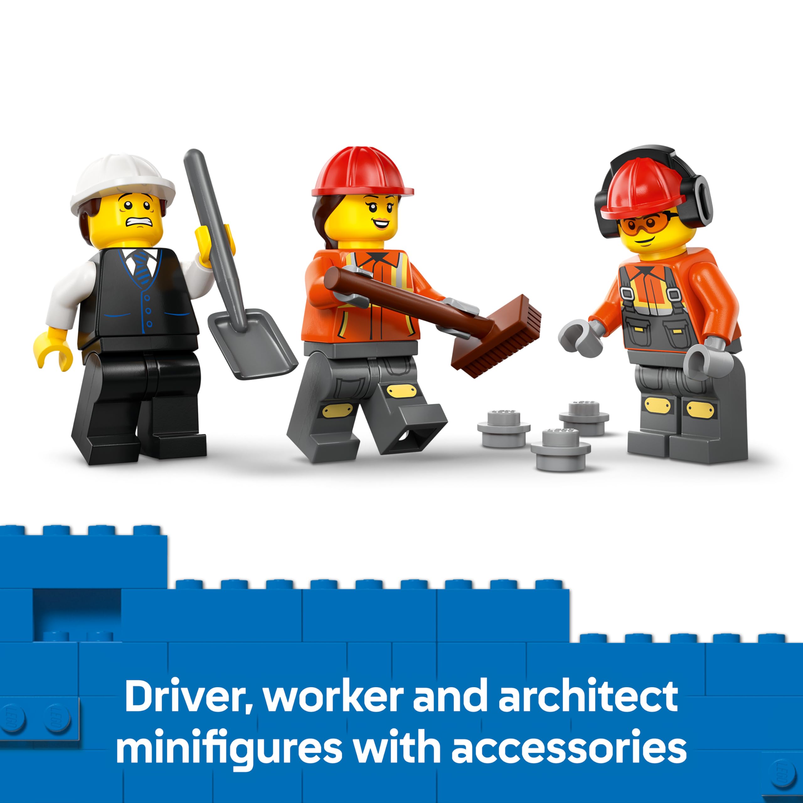LEGO City Cement Mixer Truck Toy 60478 | Construction Vehicle Playset for Ages 7+ 7
