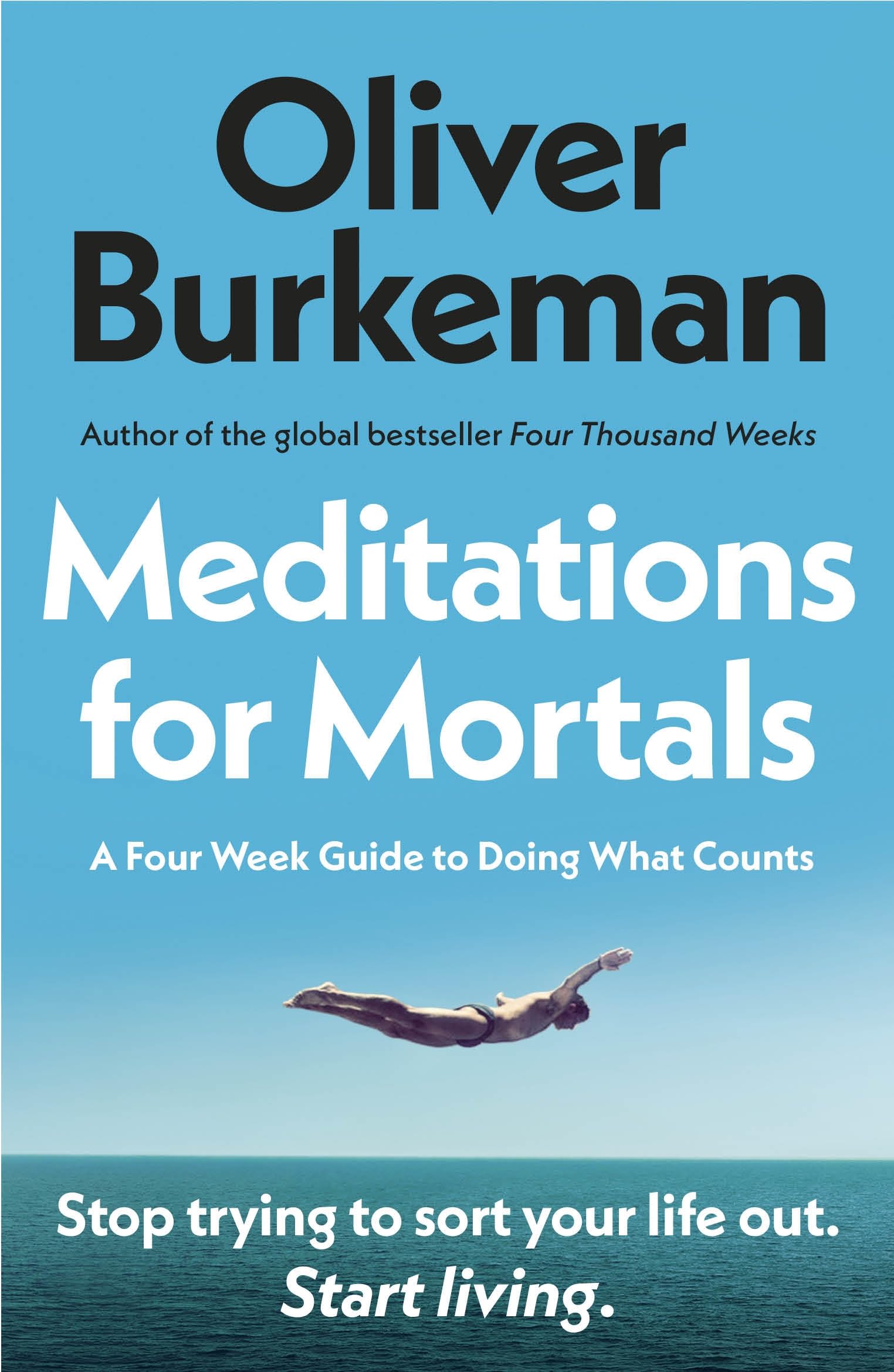 Vintage Meditations for Mortals by Oliver Burkeman | Zen Philosophy Paperback
