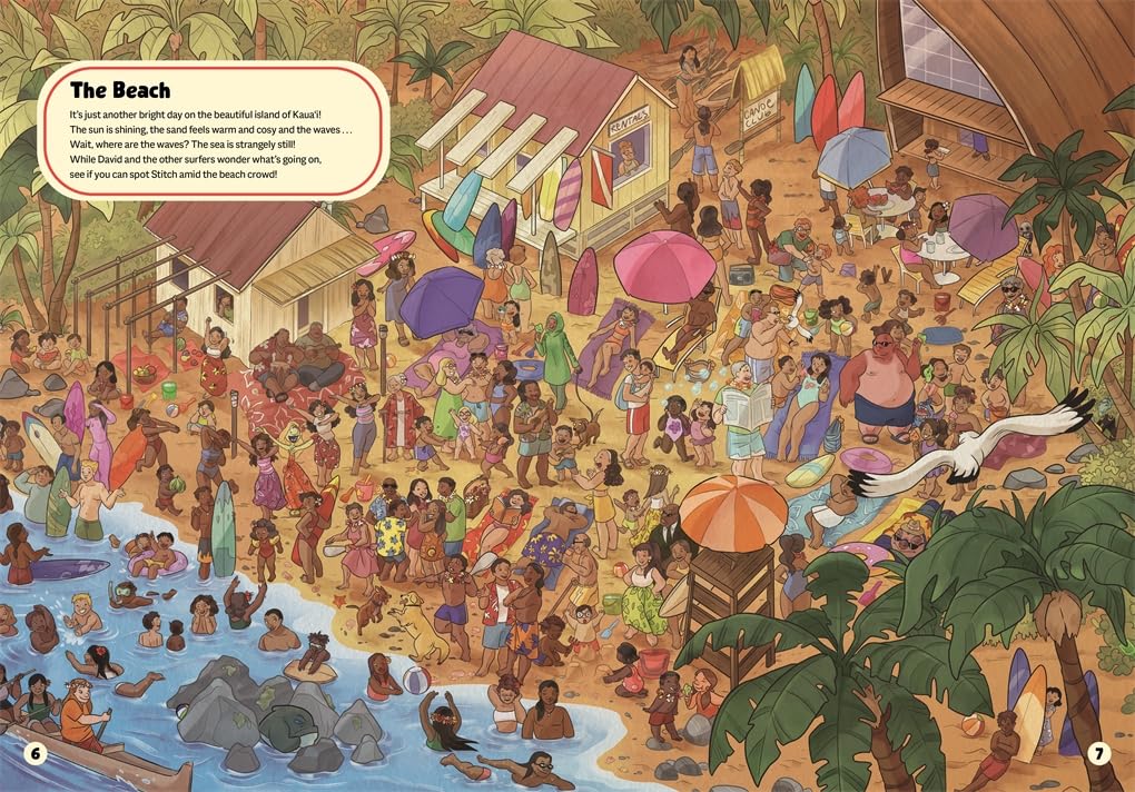 Studio Press Where's Stitch?: A Limited Halloween Edition Disney Search-and-Find Activity Book