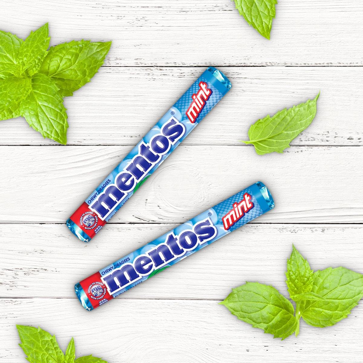 Mentos Mint Chewy Dragees - 40 x 38g 6