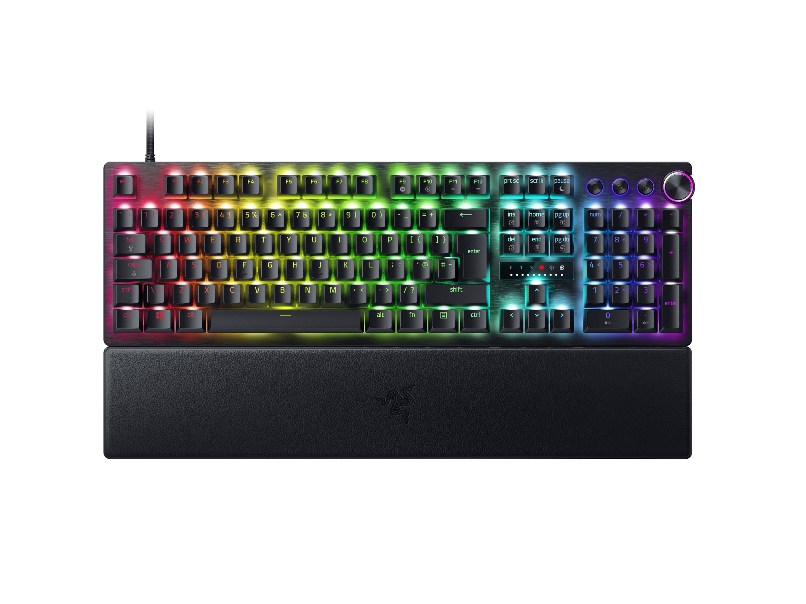 Razer Huntsman V3 Pro Analog Optical Esports Gaming Keyboard | Rapid Trigger | UK Layout | Black