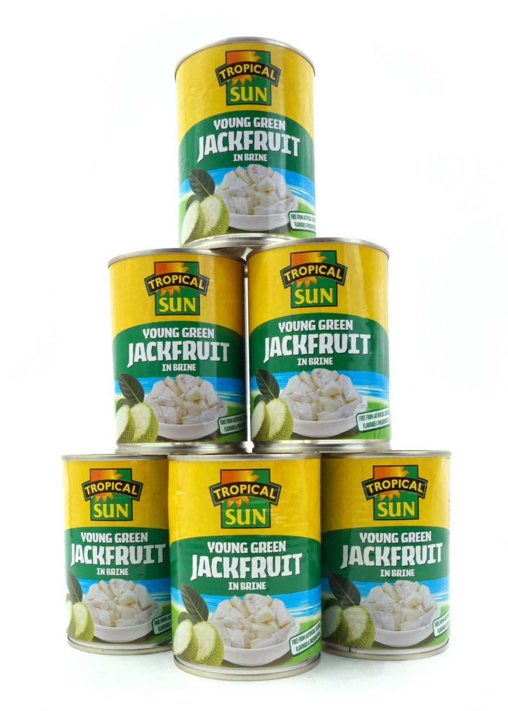 Tropical Sun Young Green Jackfruit in Brine - 560g Can | Vegan & Vegetarian Friendly 3