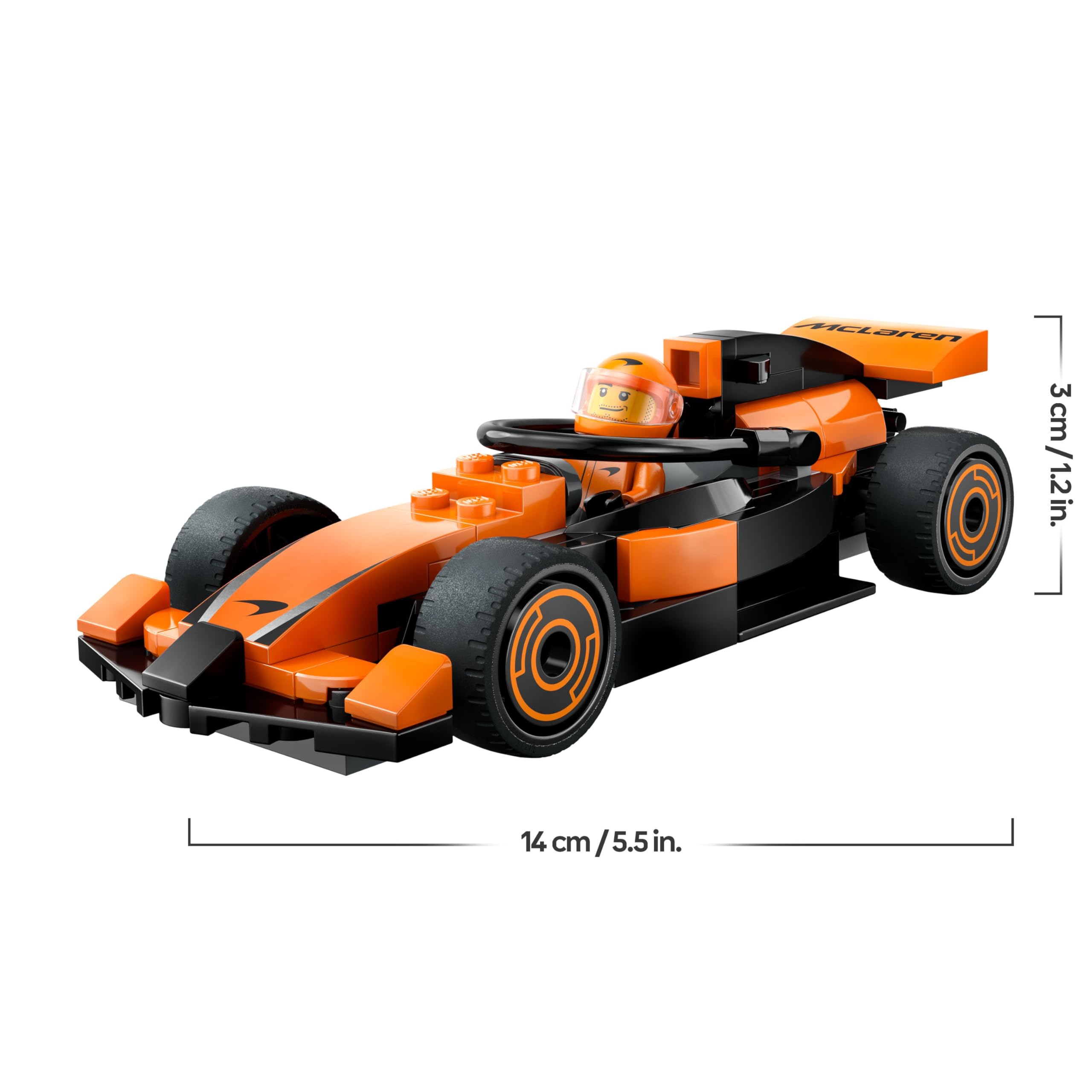 LEGO City 60442 F1 Driver with McLaren Race Car Building Set | Ages 6+ 8