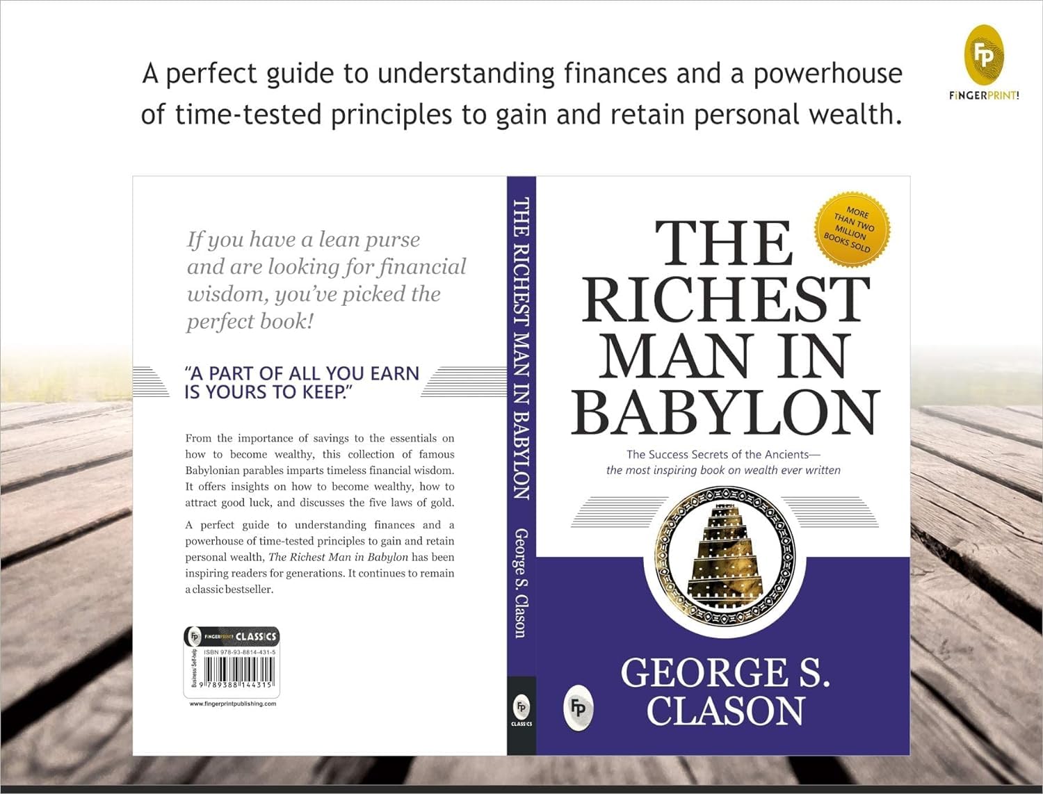 FINGERPRINT Worlds Greatest Books For Personal Growth & Wealth Set (4 Books) | Paperback | English 4