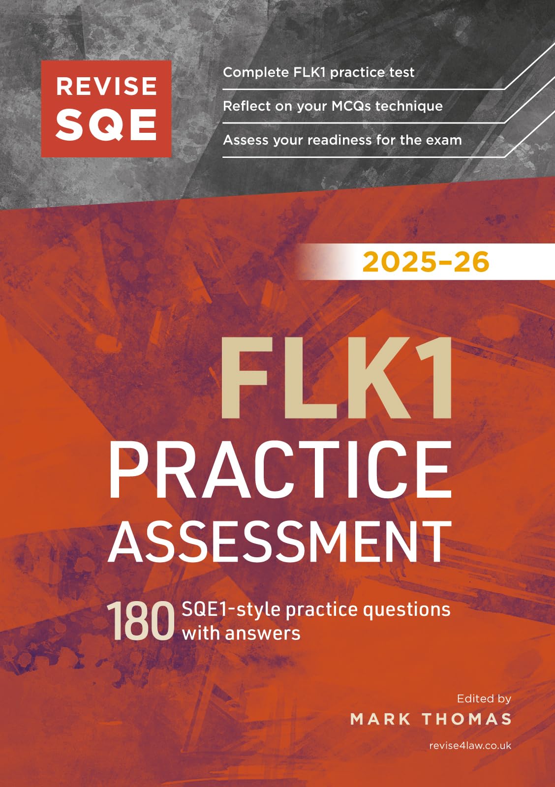Revise SQE - Revise SQE FLK1 Practice Assessment 2025/26 | 180 SQE1-style Questions | Paperback