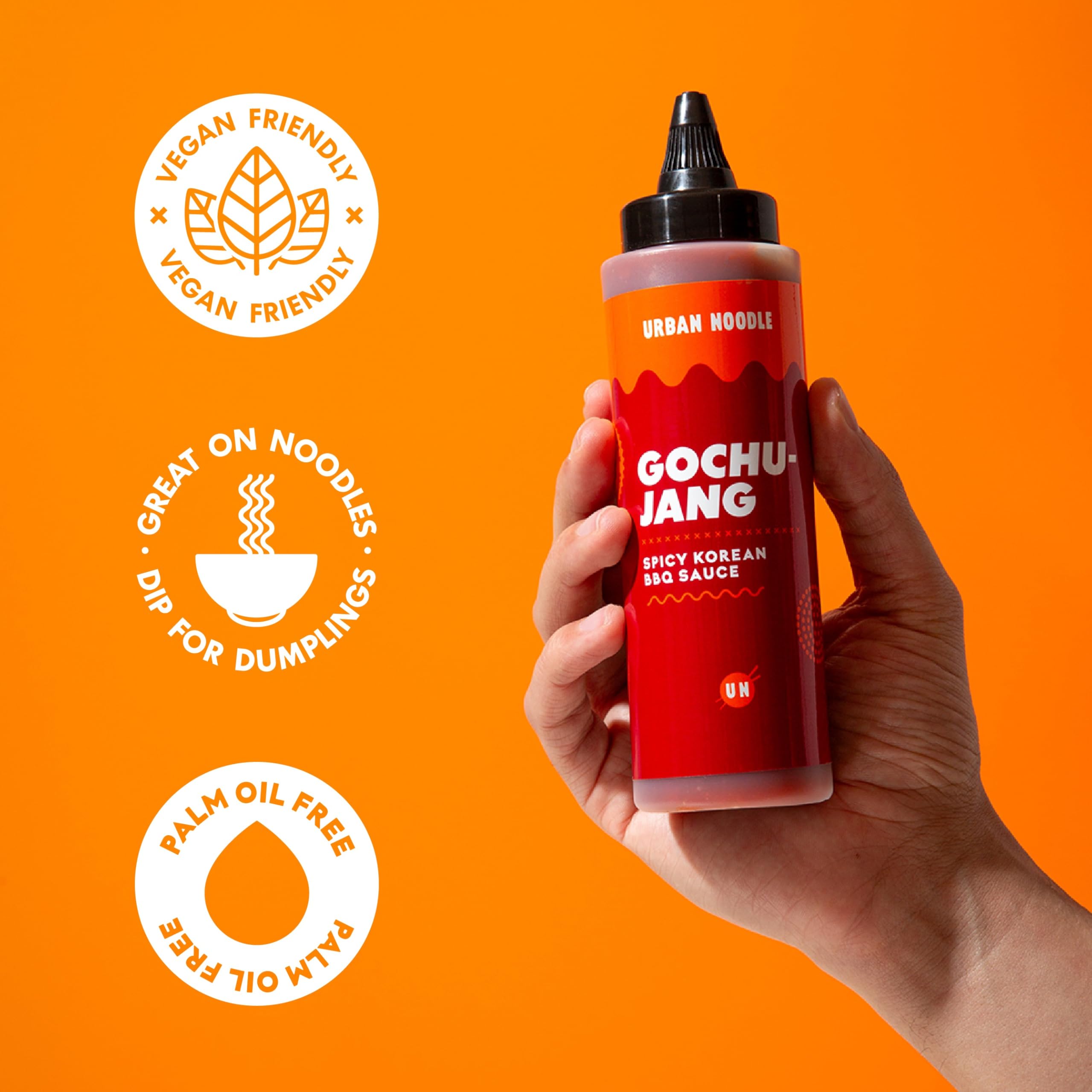 Urban Noodle Gochujang Sauce - Spicy Korean BBQ Flavor | 310 ml | 280g 4
