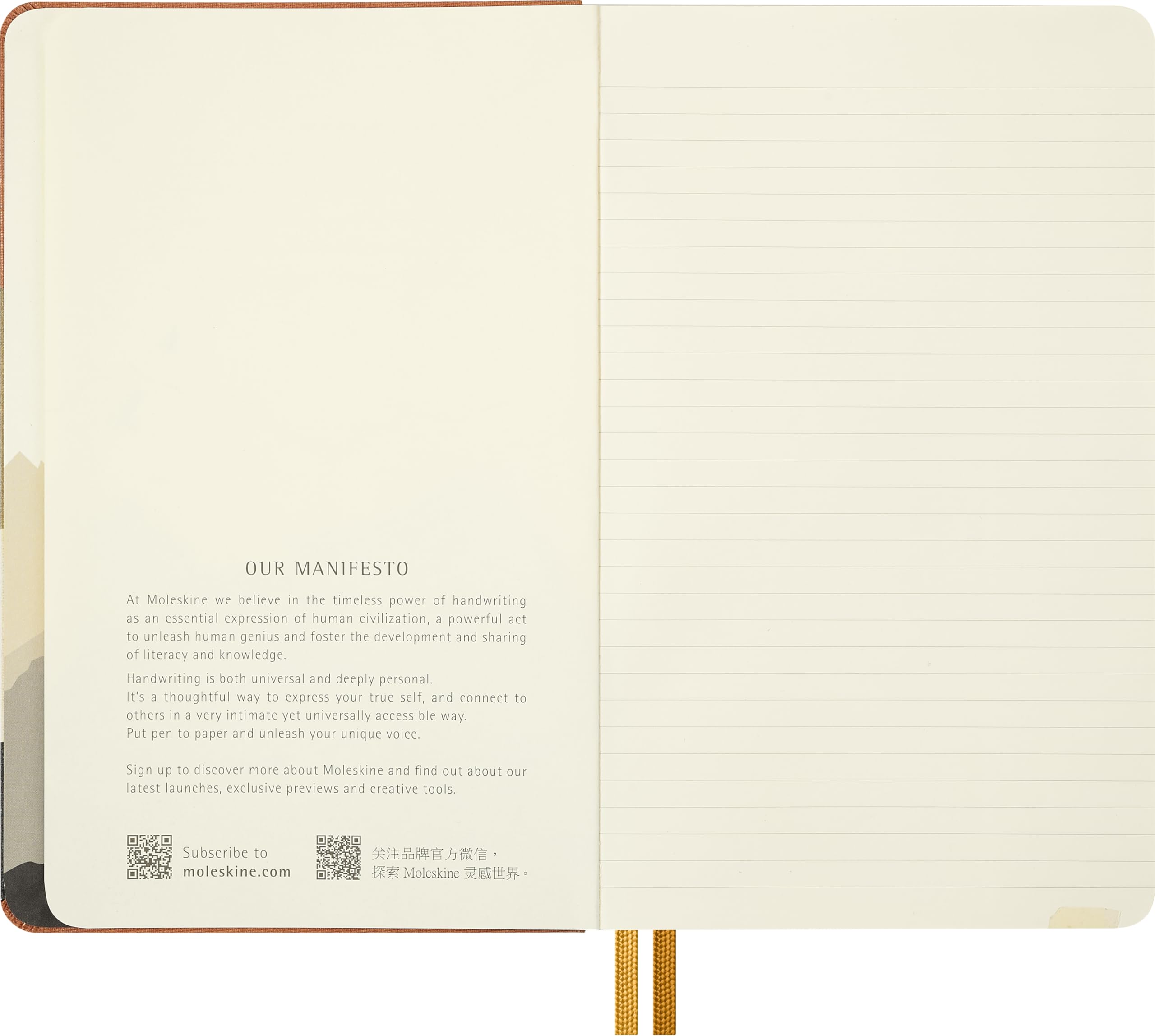 Moleskine The Lord of the Rings Frodo and Sam Large Lined Notebook | Hardback Cotton Canvas Cover | 13 x 21 cm 4