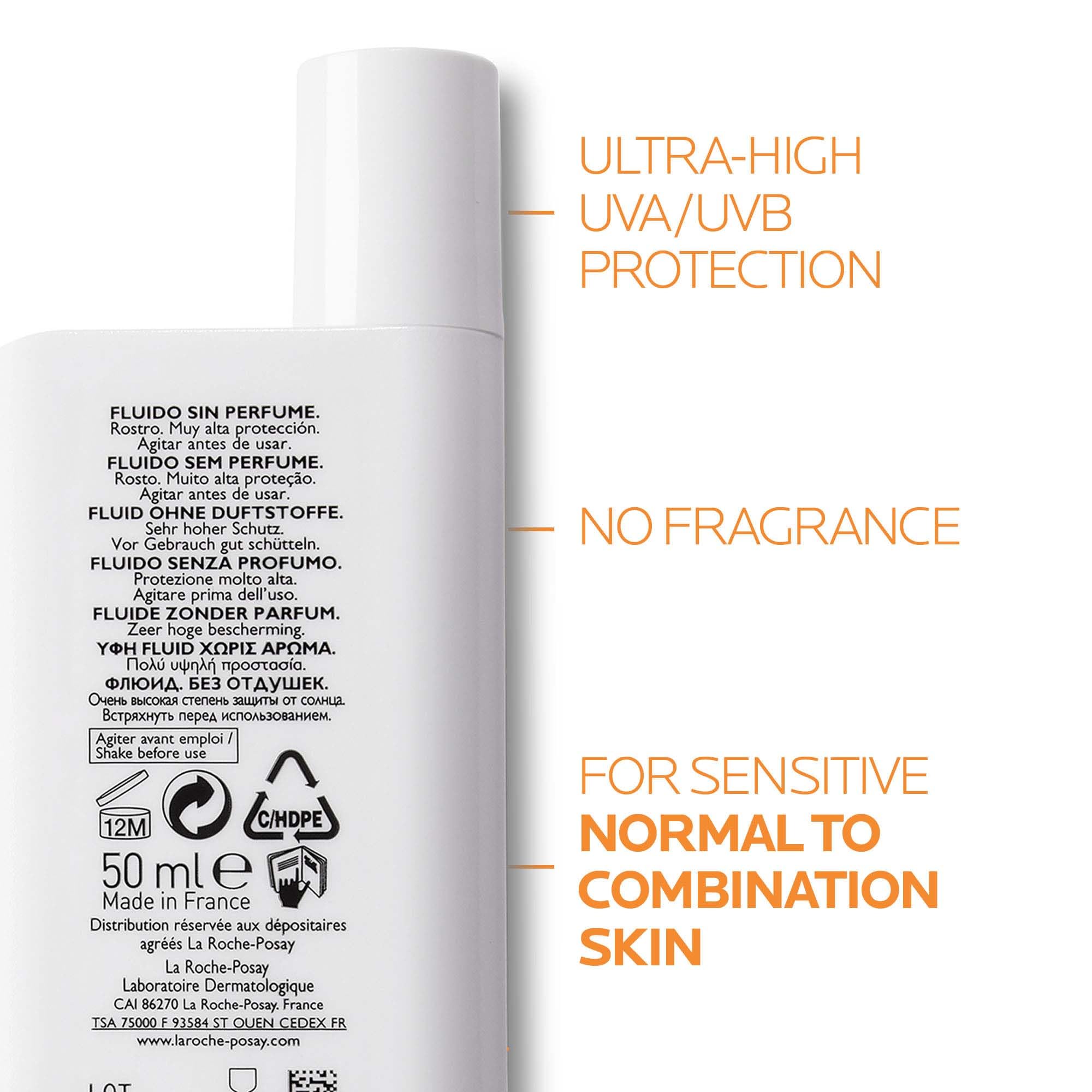 La Roche-Posay Anthelios UVMune 400 Ultra-Light Invisible Fluid (50 g) 3