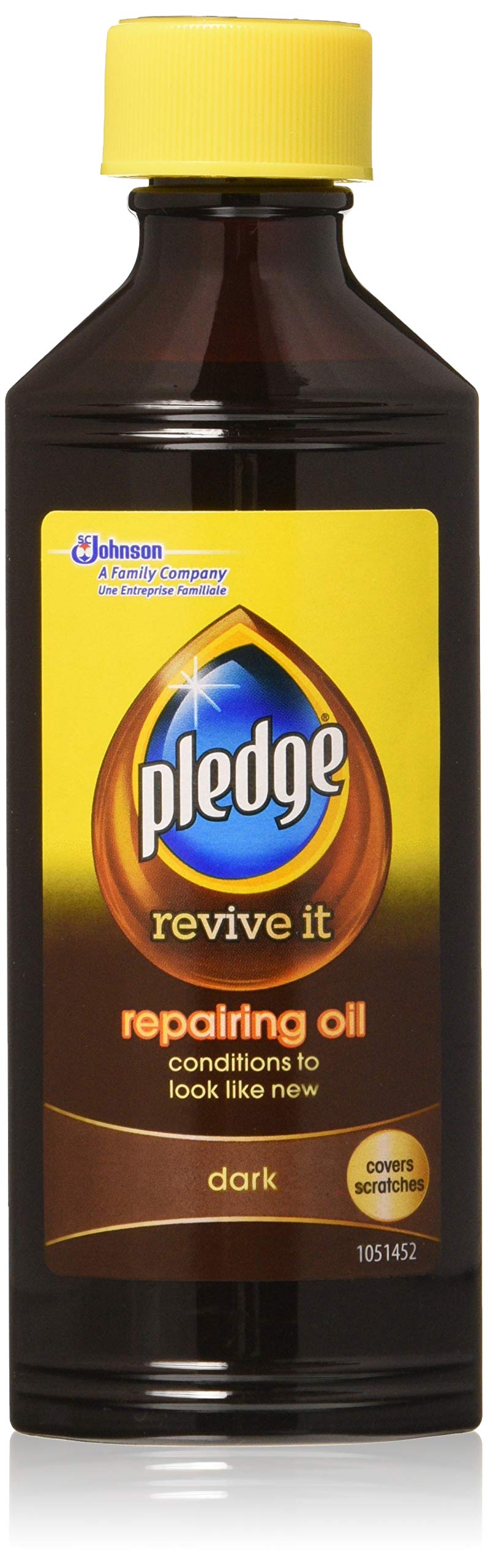 Pledge Revive It Repairing Oil - Dark Wood Polish for Scratches | 100ml (6 Pack)