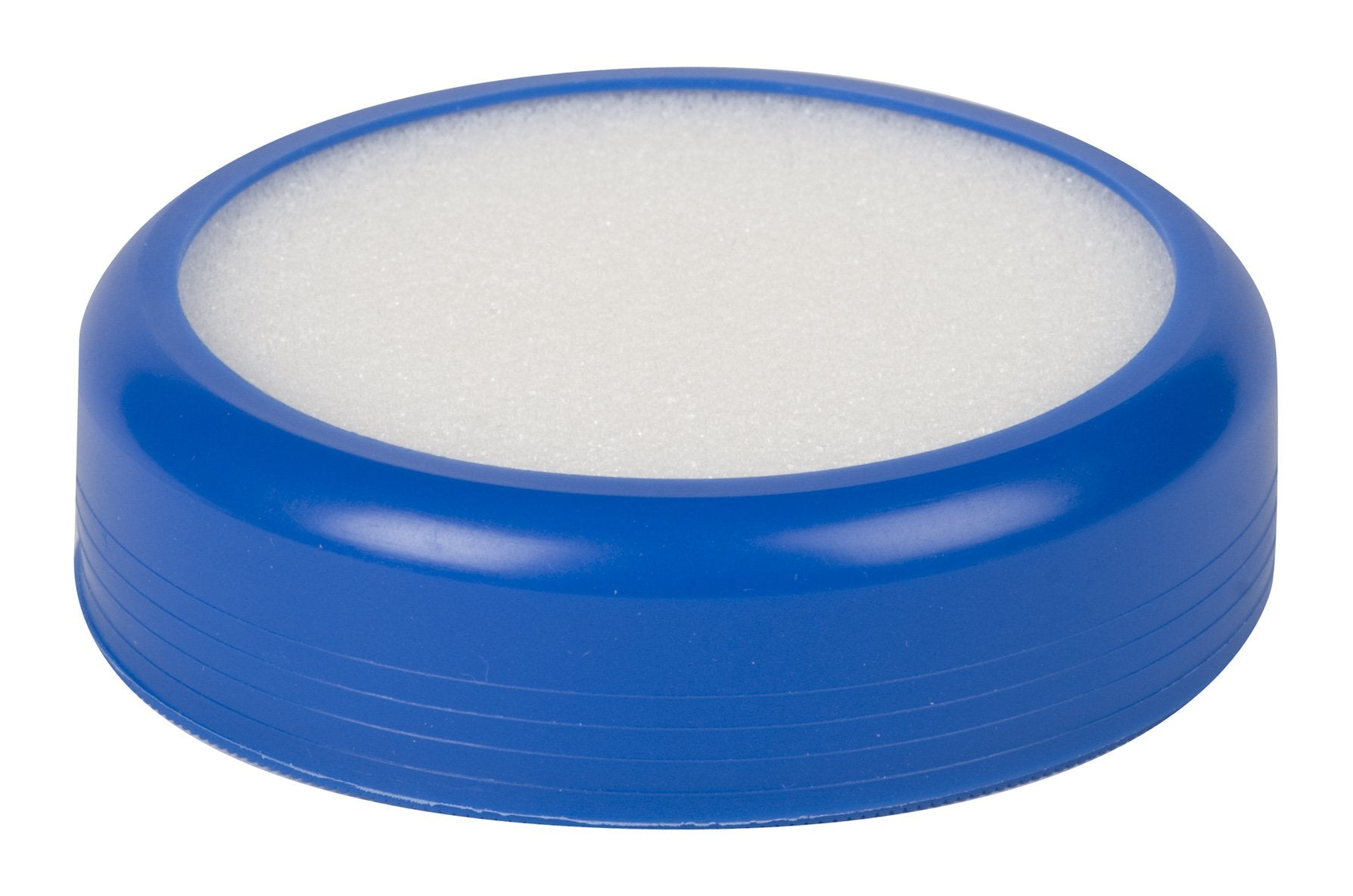 Q-Connect Sponge Damper for Sealing Envelopes | 85mm Diameter | Blue Case