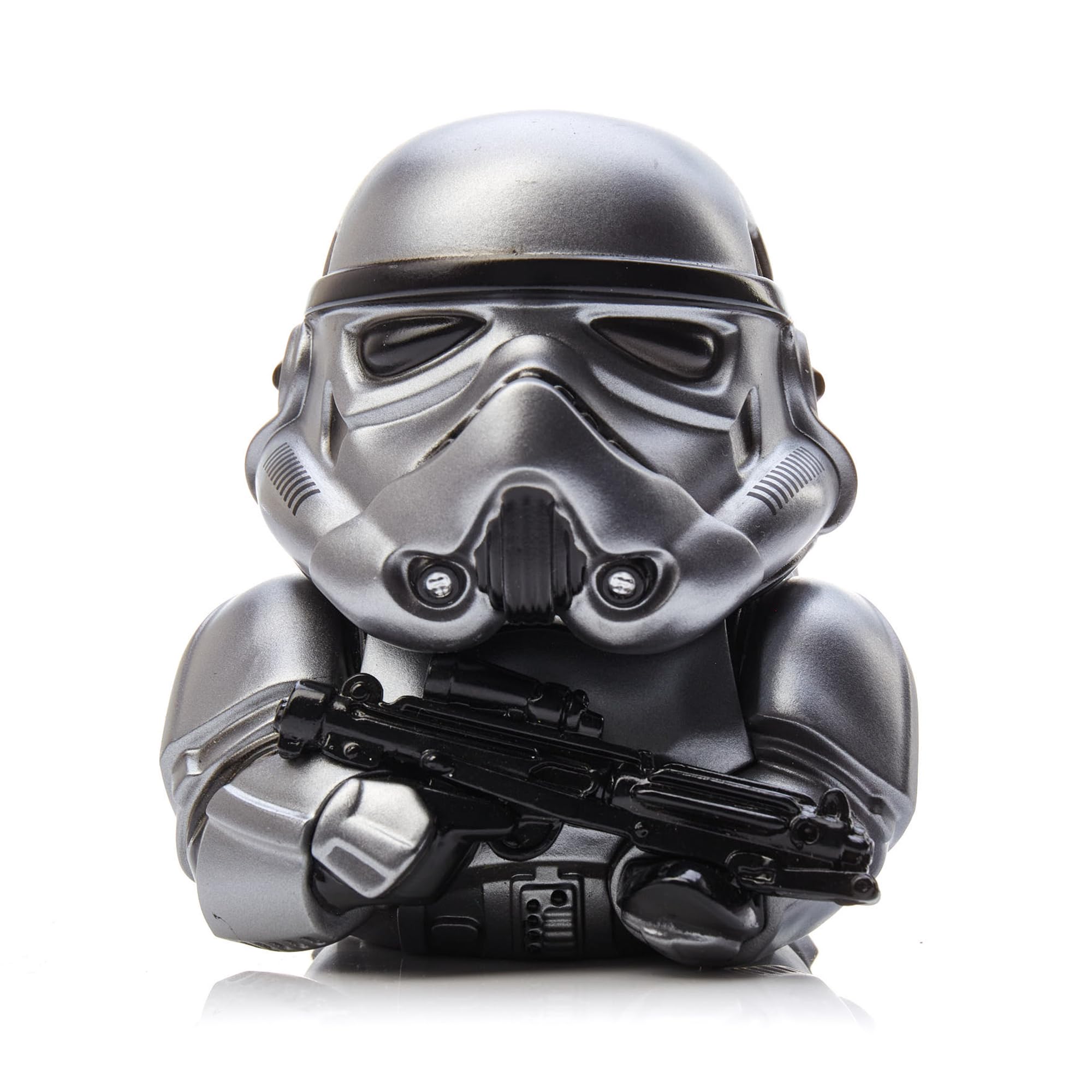 TUBBZ Original Stormtrooper - Glimmer Cosplaying Rubber Duck Collectible Figure | Approx 9cm Tall