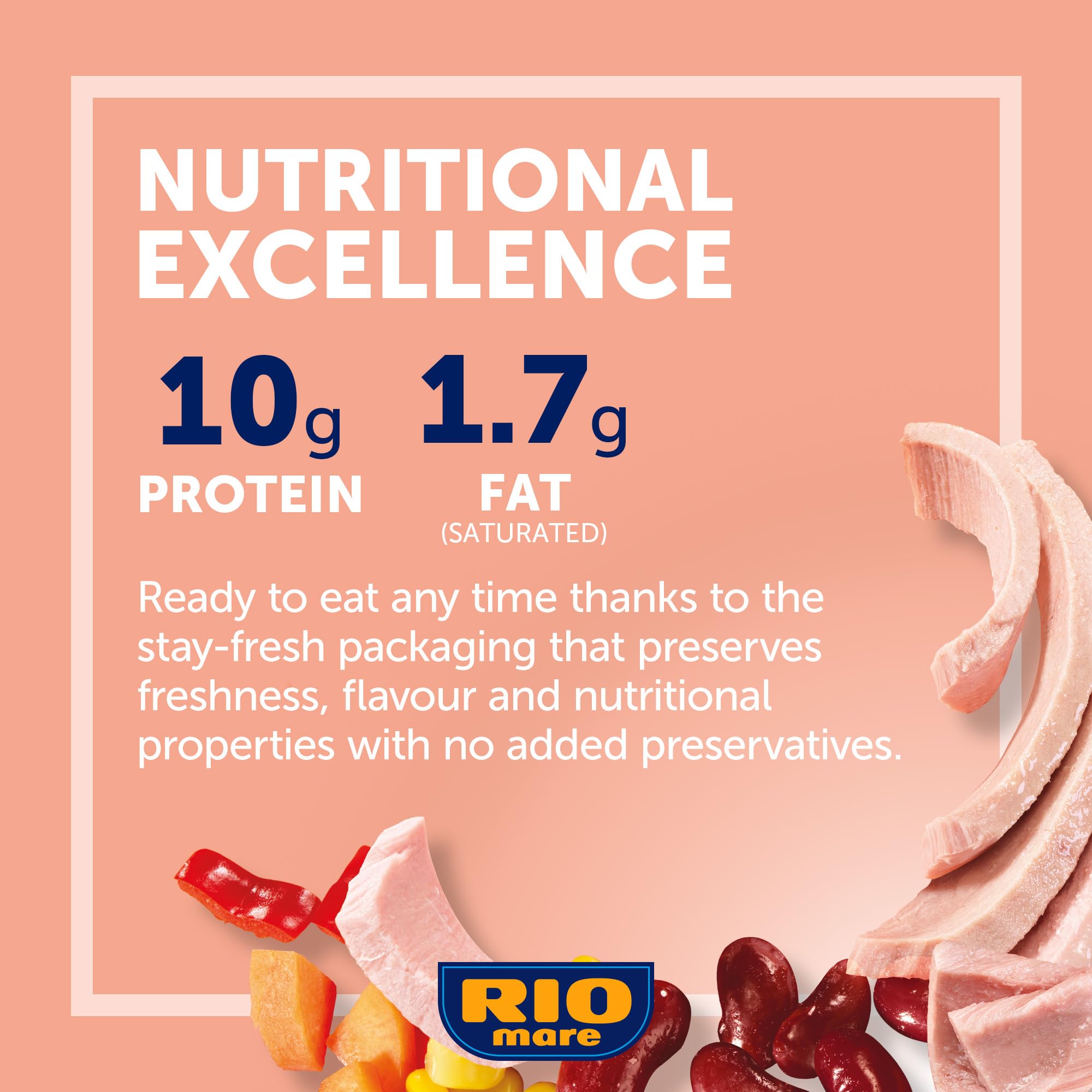 Rio Mare Insalatissime Tuna Salad Mexican Style - Ready to Eat Tuna with Vegetables | 160g 4