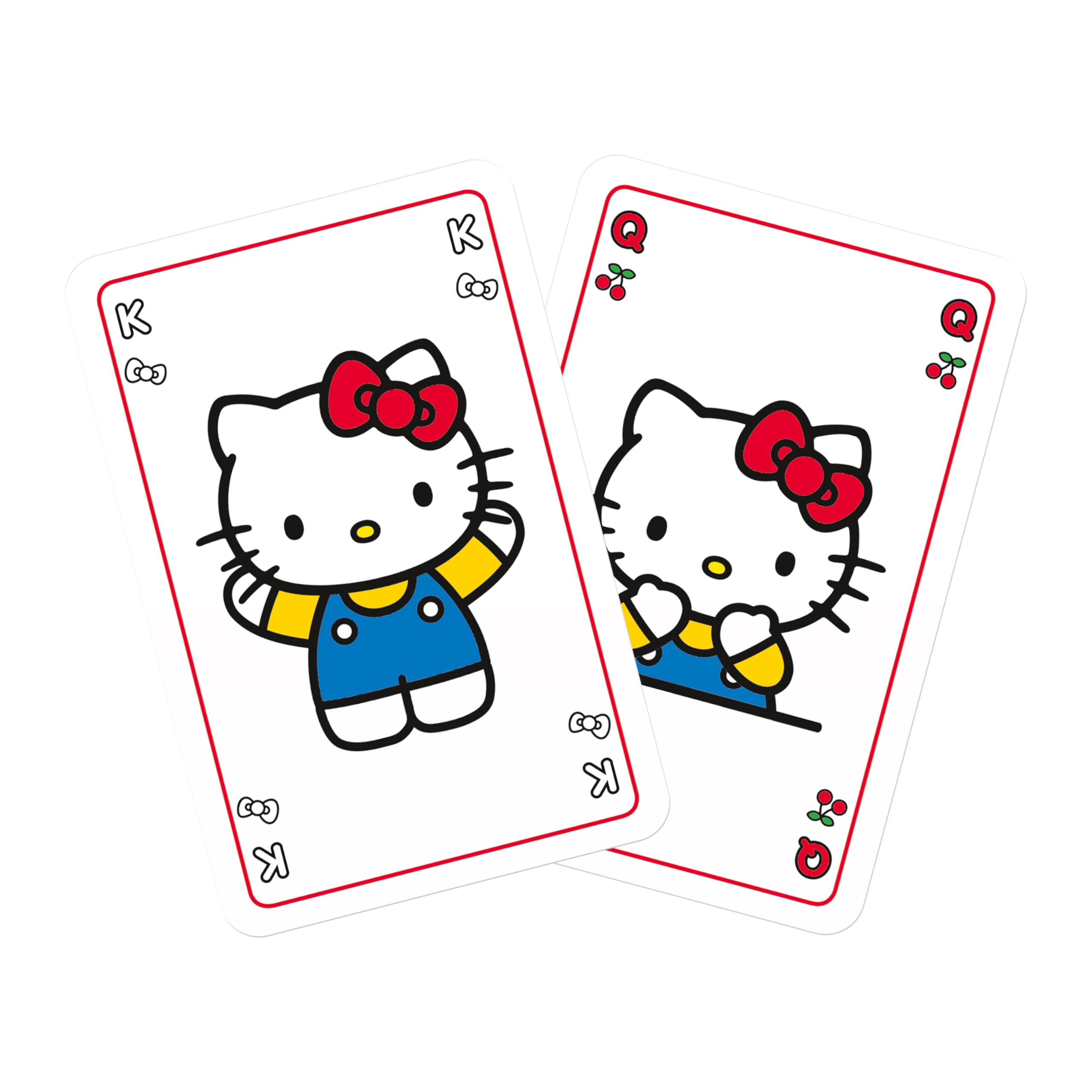 Waddingtons Number 1 Hello Kitty Card Game Set | 54 Cards | Multicolor