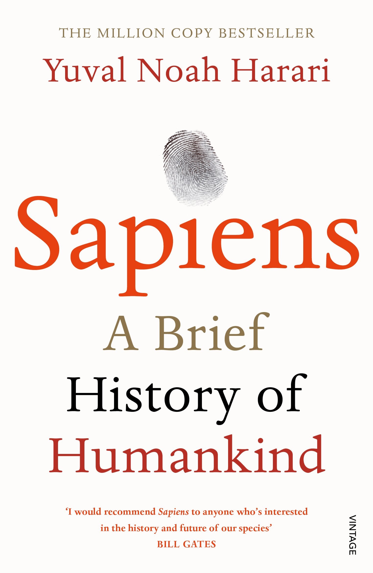 Vintage Sapiens: A Brief History of Humankind by Yuval Noah Harari | International Edition Paperback