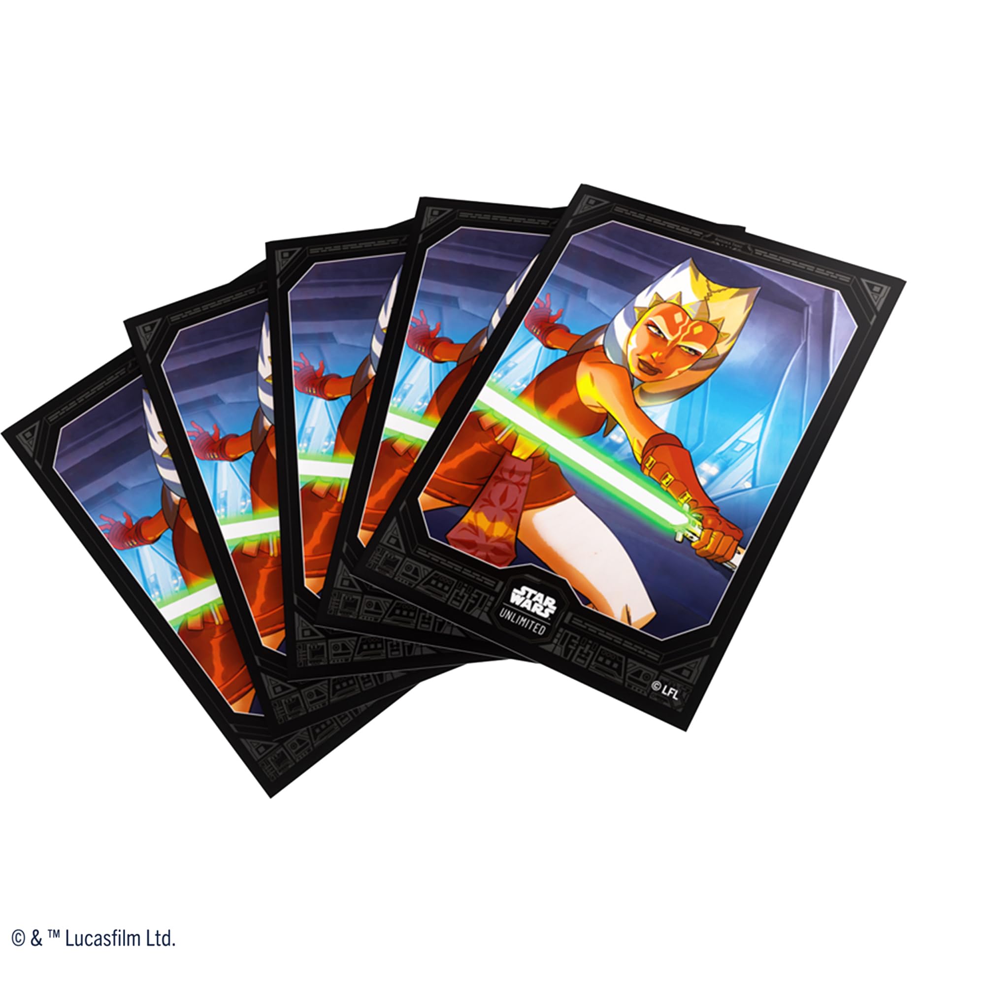 Gamegenic Star Wars Unlimited Ahsoka Tano Art Sleeves | 66x92mm | 60 Count 3