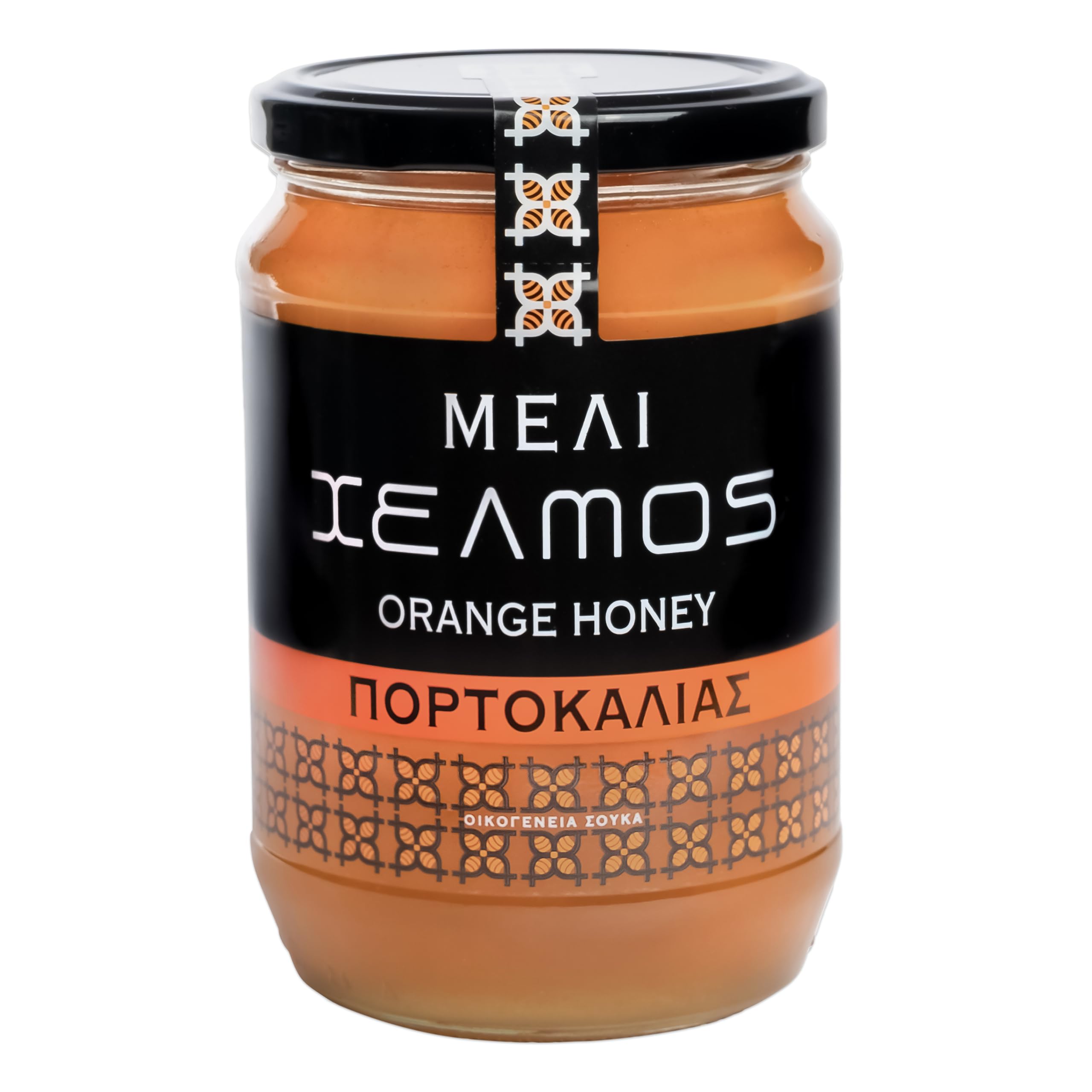Helmos Greek Orange Honey - 950g Raw & Unpasteurized | Rich in Vitamin C