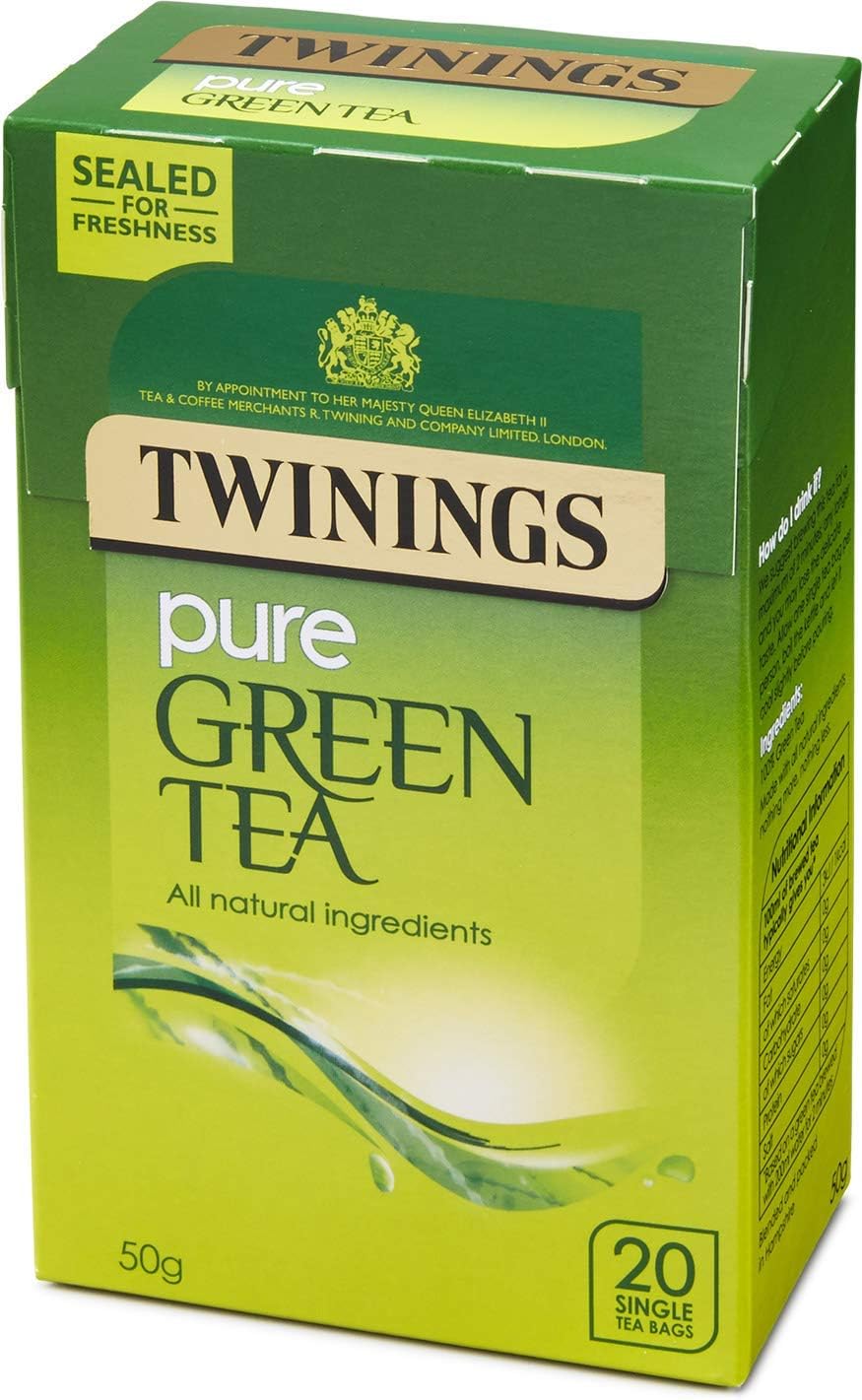 Twinings Reiner Grüner Tee 80 Teebeutel (4 x 20 Teebeutel) 3