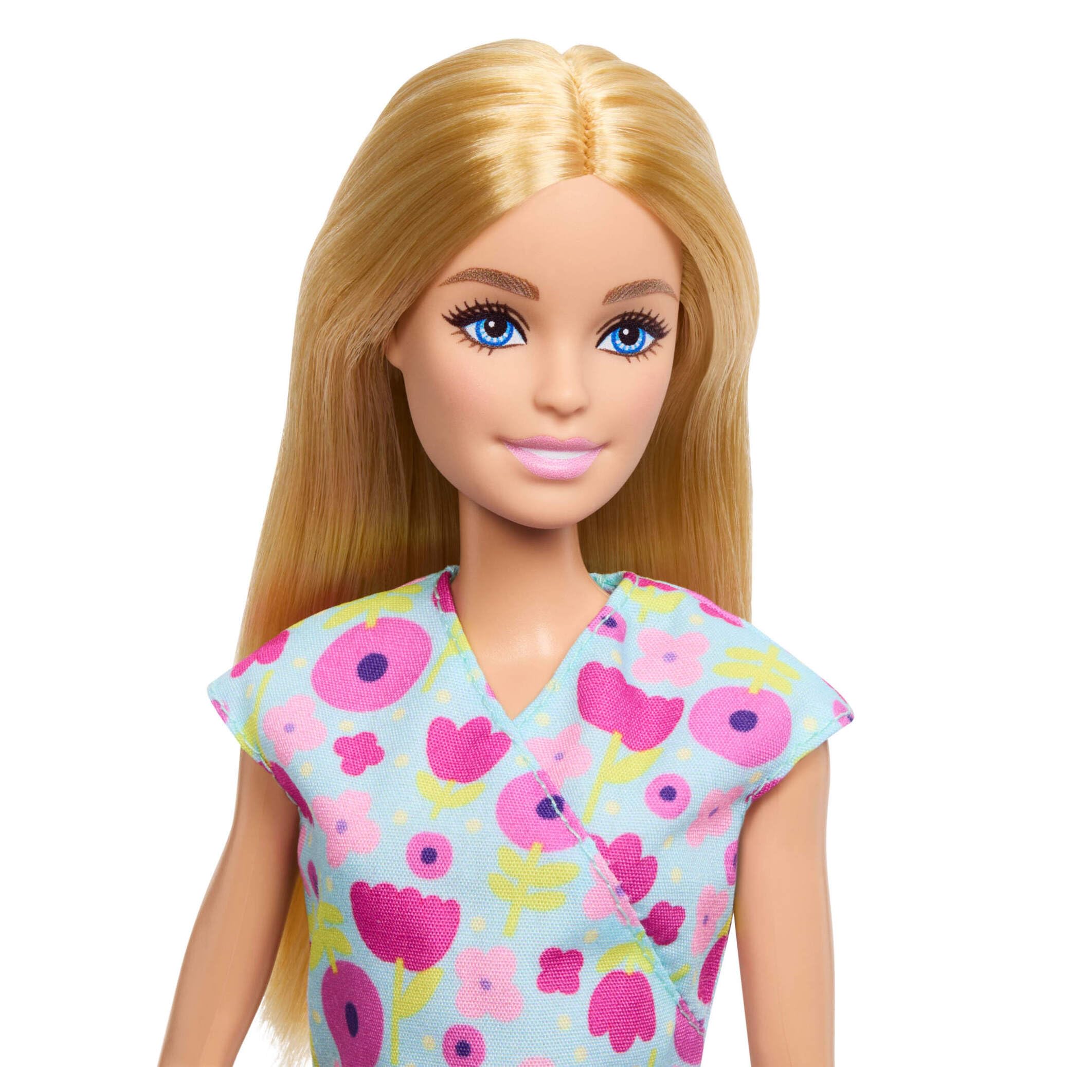 Barbie Careers Baby Doctor Playset with Blonde Doll, 2 Baby Patients | Ages 3+ 5