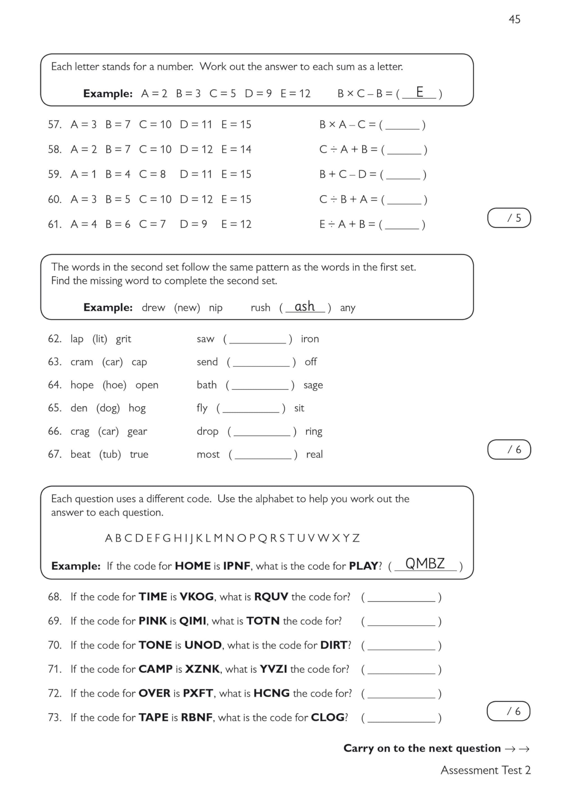 CGP 11+ GL Verbal Reasoning Practice Book & Assessment Tests - Ages 10-11 | New Edition 6