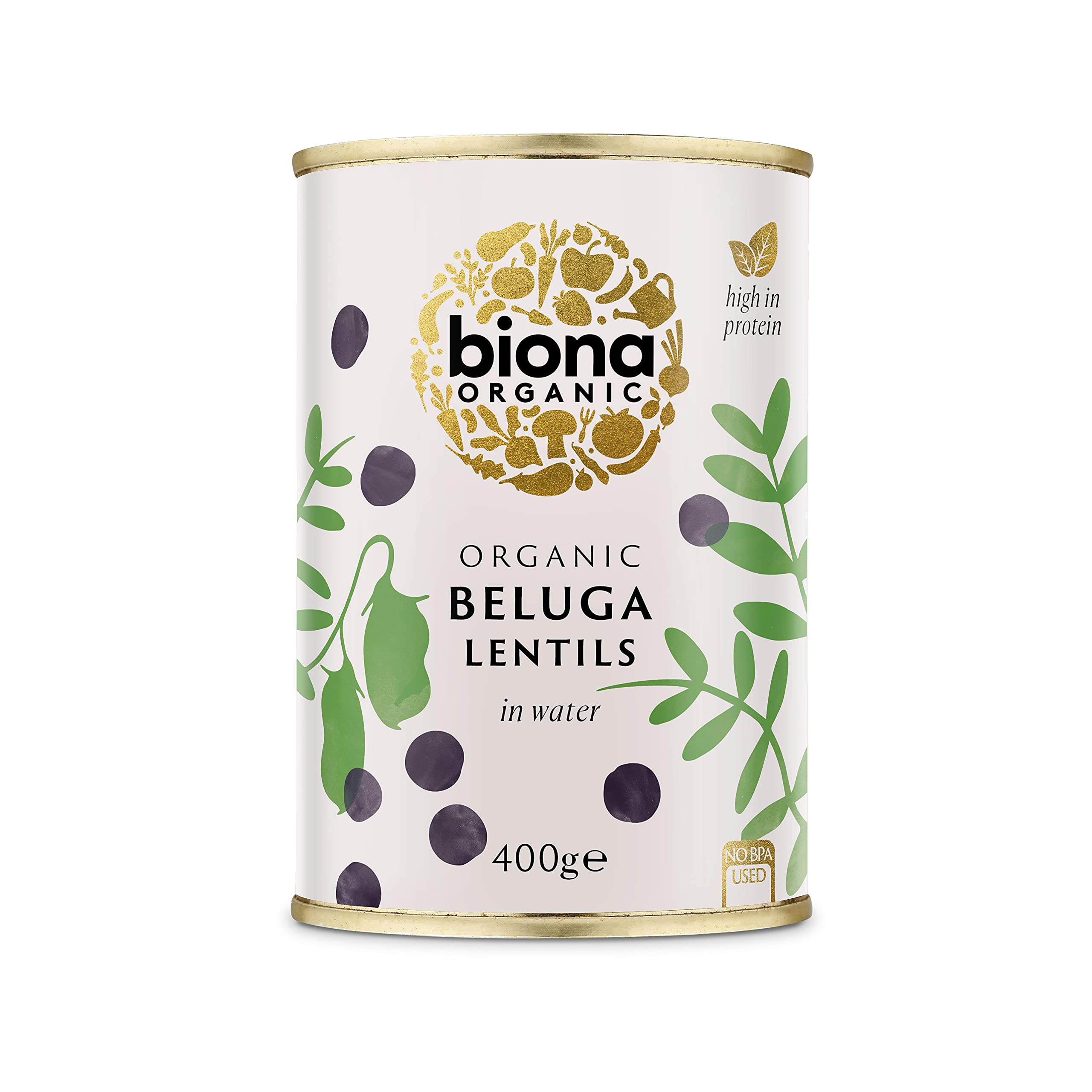 Biona Bio Schwarze Beluga-Linsen 400g