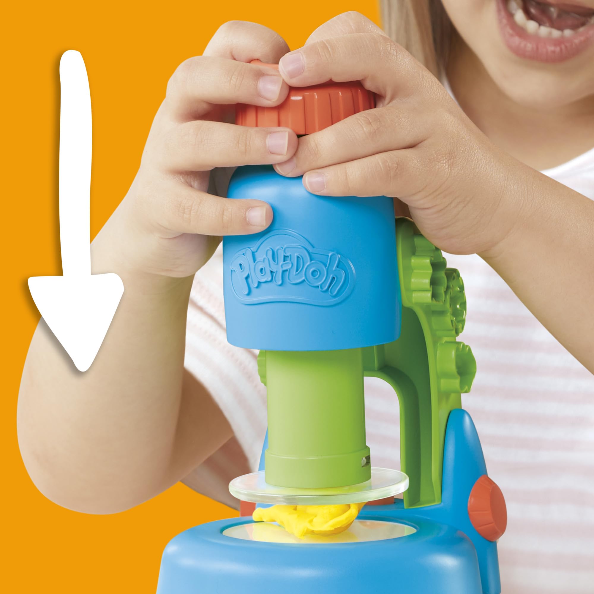 Play-Doh Light & Look Microscope Playset with 5 Tubs, Science Toy for Kids 3+ 7