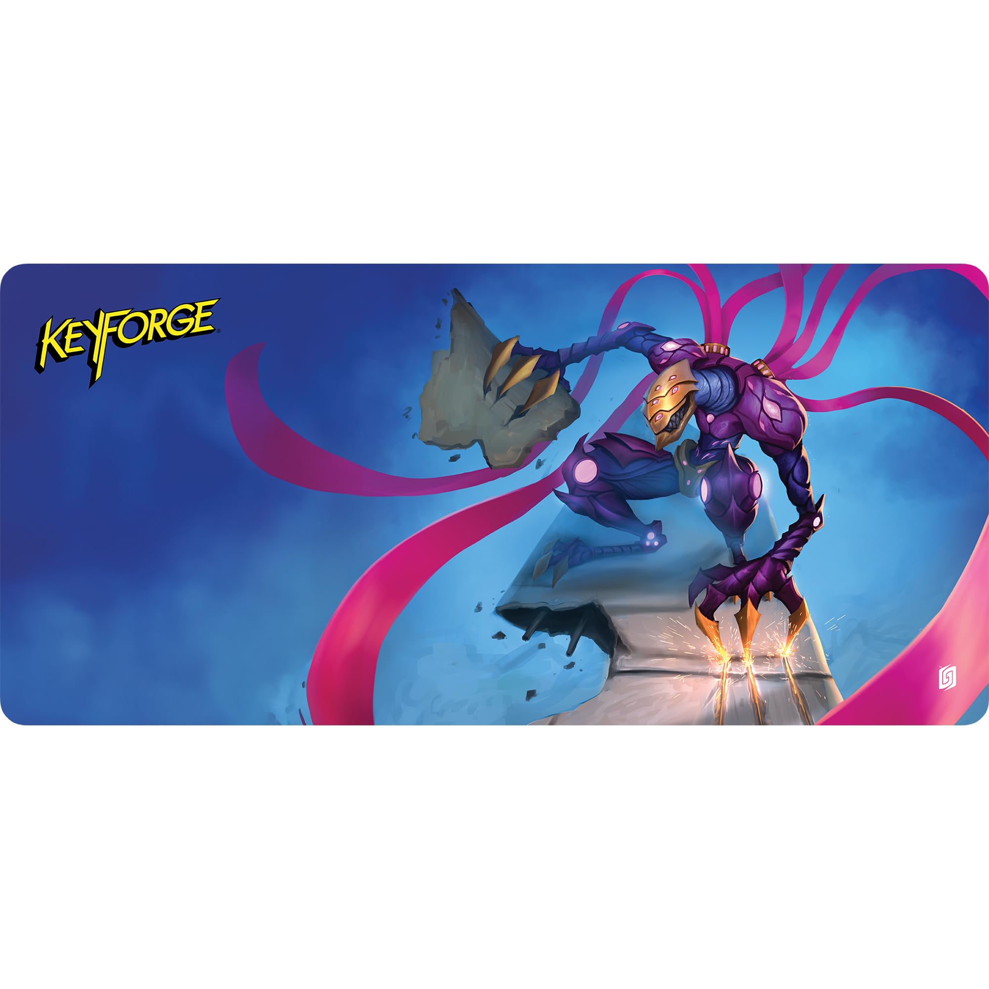 Ghost Galaxy KeyForge: Dis-Clipped Wings Extrabreite Gummi-Spielmatte 14" x 30"