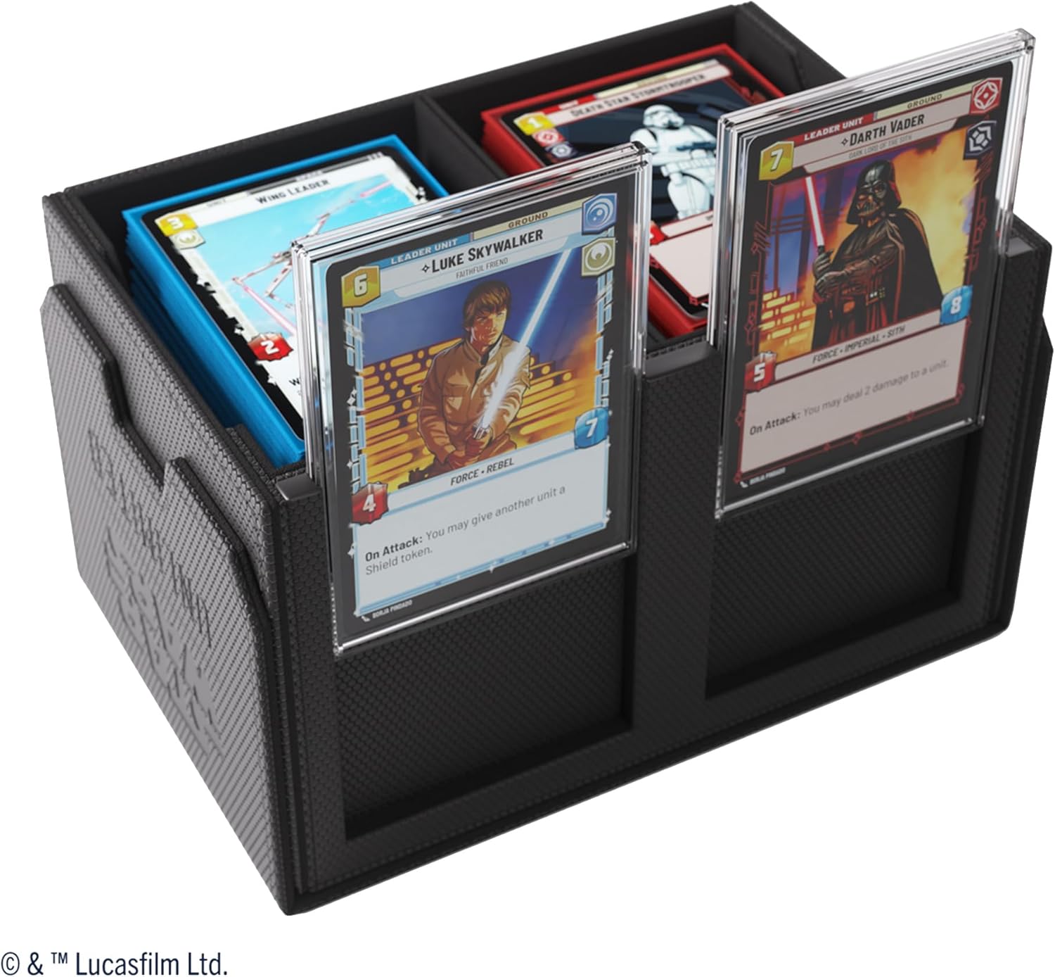 Gamegenic Star Wars Unlimited Double Deck Pod - Black 2