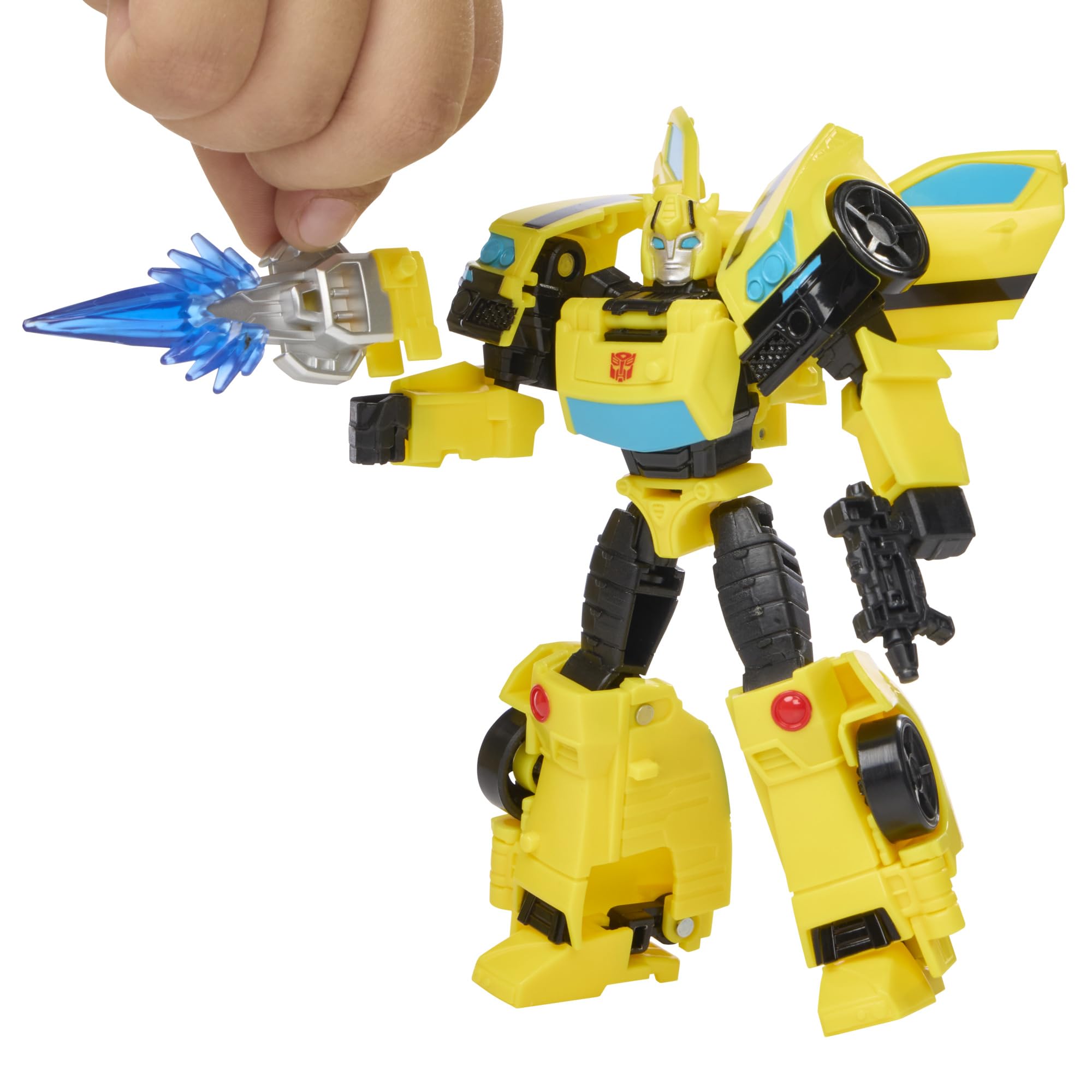 Transformers Bumblebee Action Figure - 2-in-1 Robot to Car Conversion | 18 Steps | 5 Inches 5