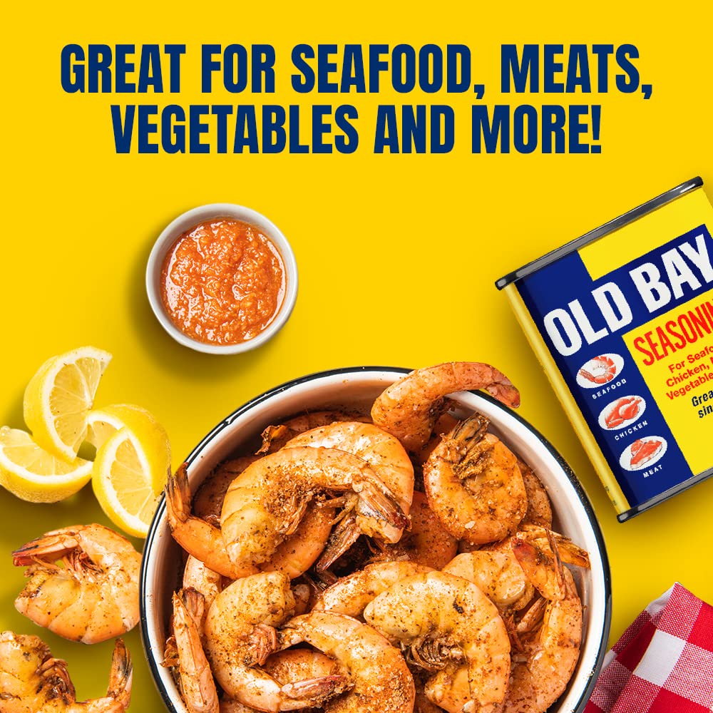 Old Bay Seasoning - Versatile Meat & Seafood Blend | 14 Herbs & Spices | 75g Tin 4